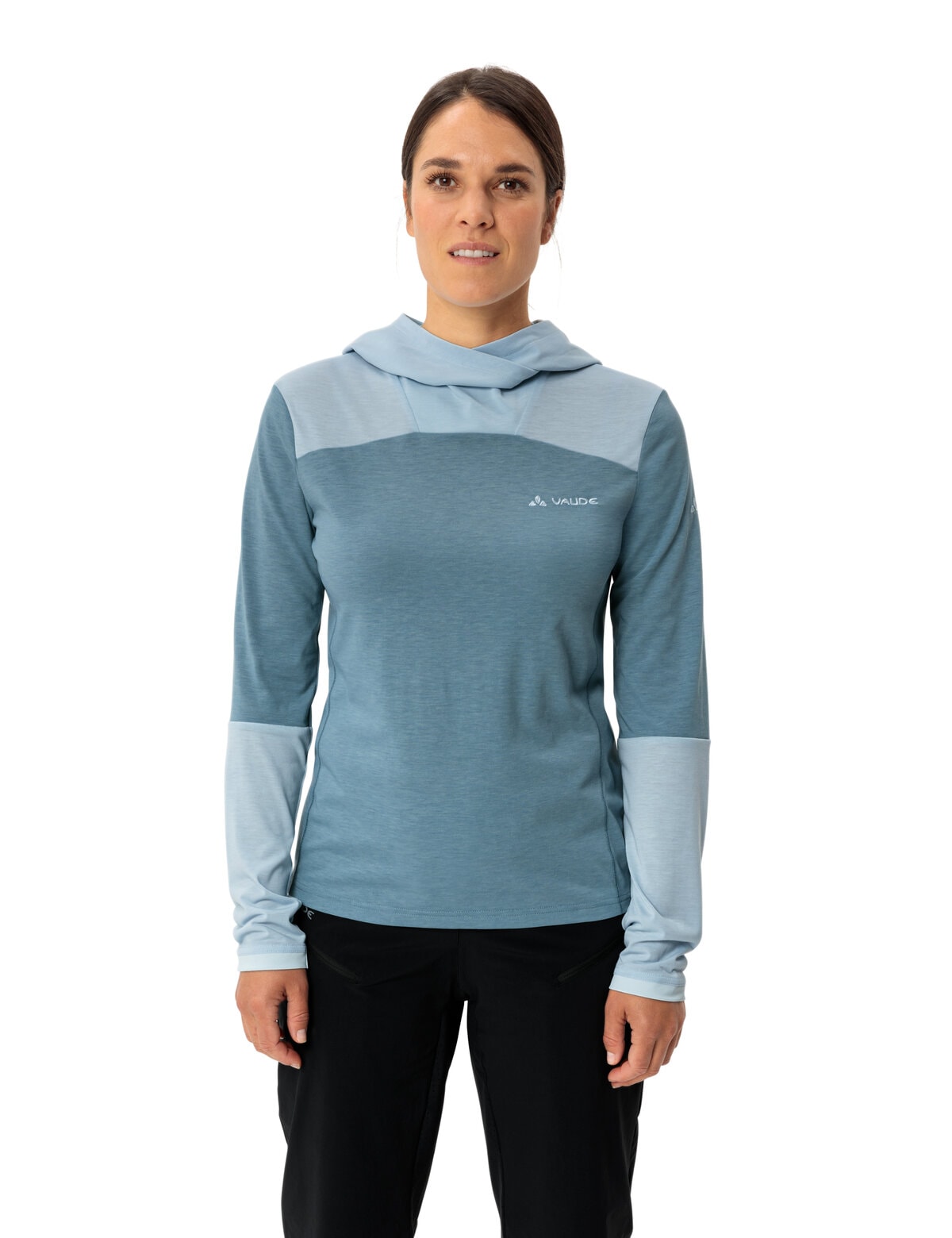 VAUDE Funktionsshirt »WOMEN'S TREMALZO LS SHIRT«, (1 tlg.), Rückentasche mit gewendetem Reißverschluss
