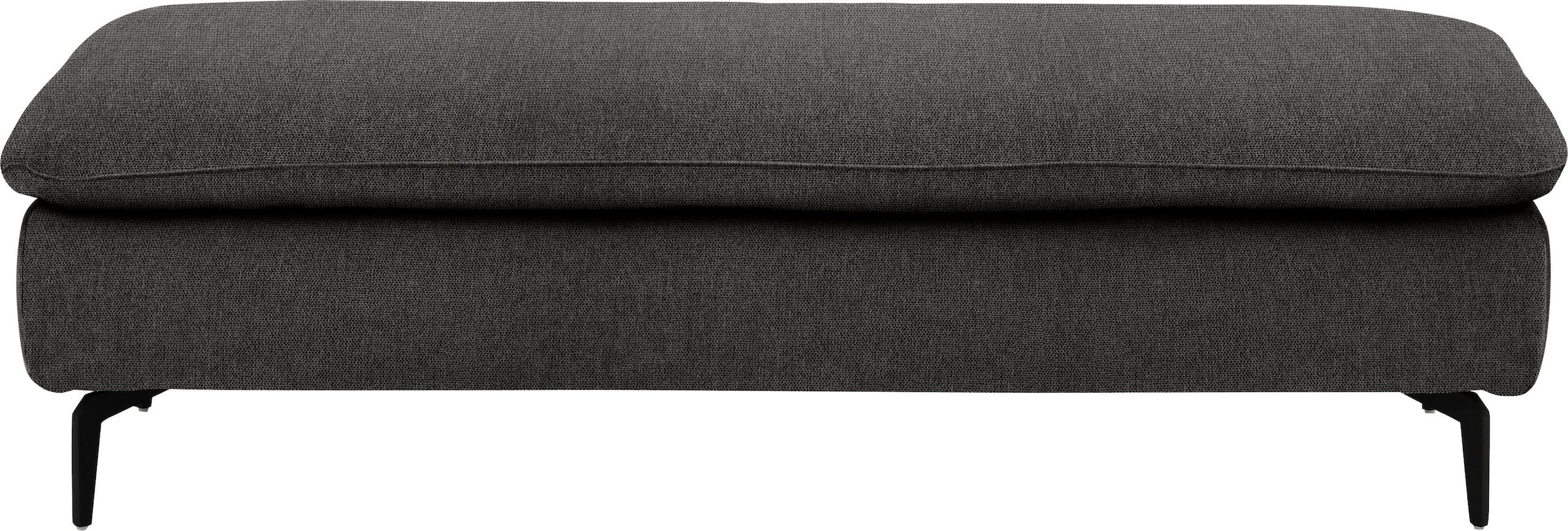 W.SCHILLIG Ecksofa »valentinoo, Designsofa, bequem, elegant und zeitlos, L-Form« inklusive Hocker, mit Sitztiefenverstellung, Breite 299 cm