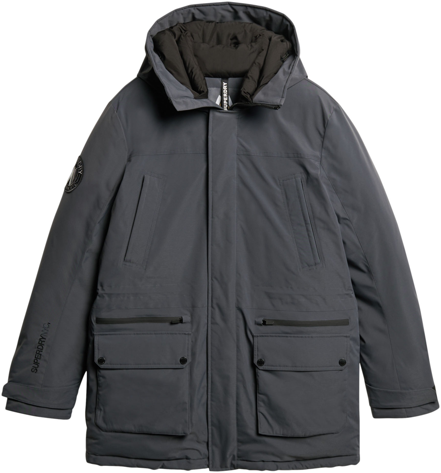 Superdry Steppjacke »City Padded Parka Jacket«, mit Kapuze