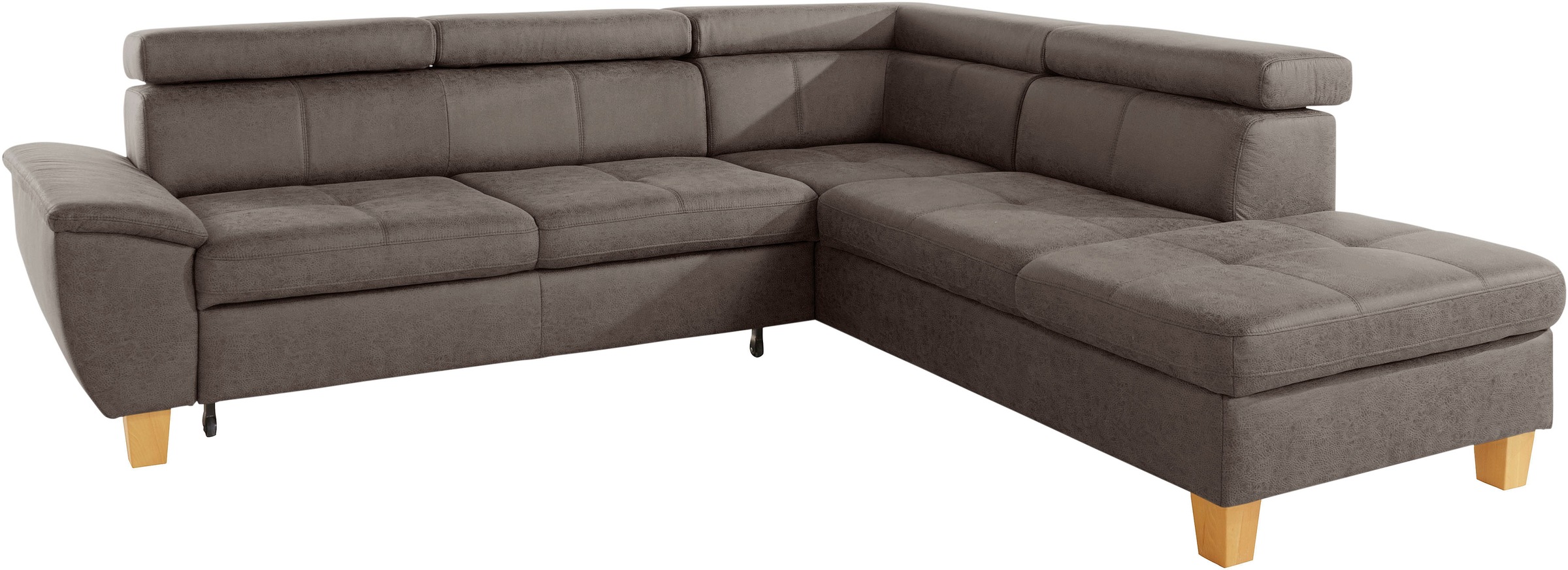 exxpo - sofa fashion Ecksofa »Enya, hoher Sitzkomfort, Breite 266cm, bequem günstig online kaufen