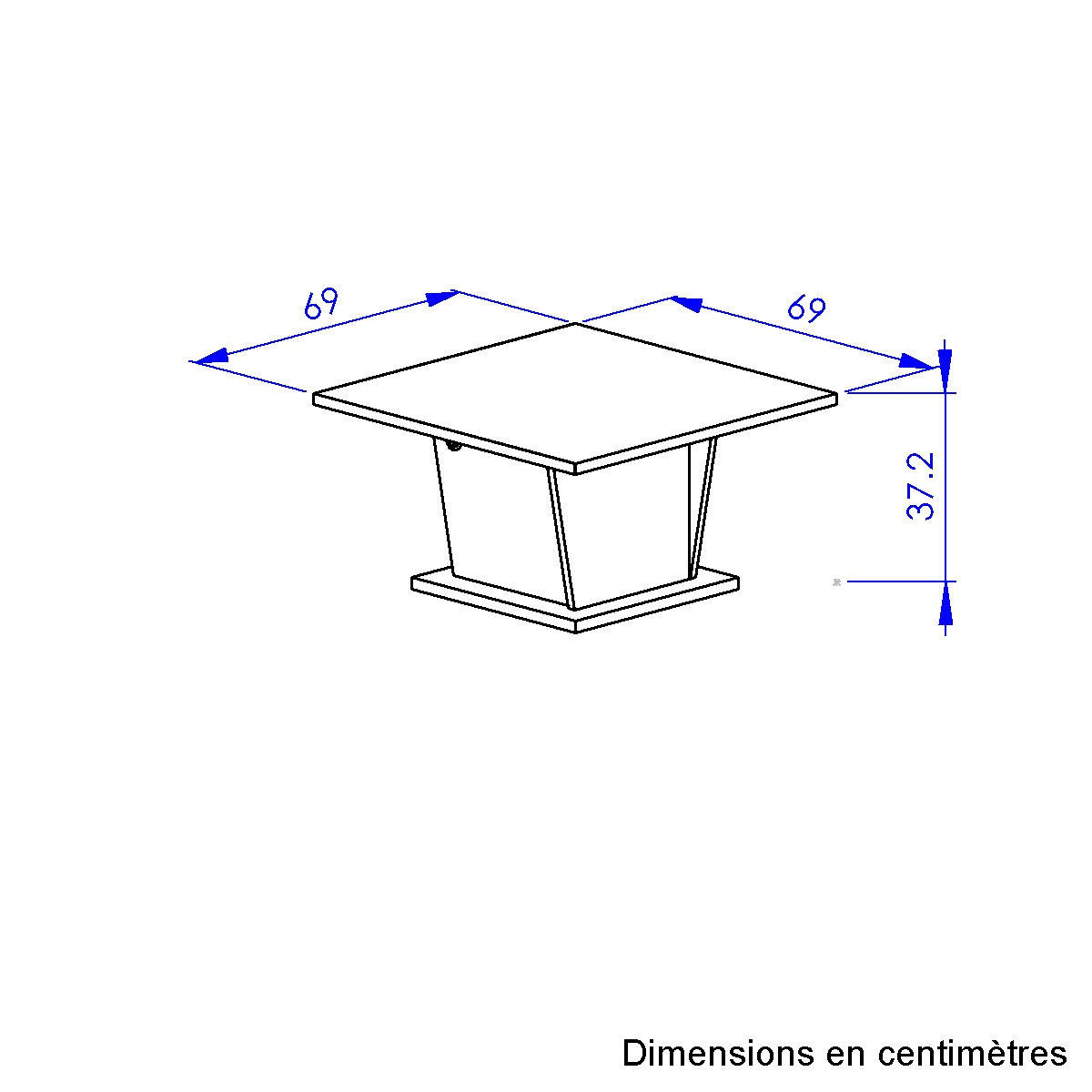 Gami Couchtisch »ATOS«, Couchtisch mit Barfunktion