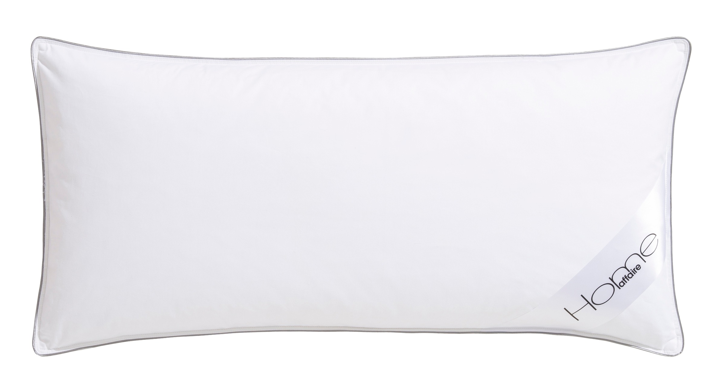 Federkissen OTTO HOME "Moulle, Kopfkissen 40x80 cm und 80x80 cm", weiß, B:40cm L:80cm