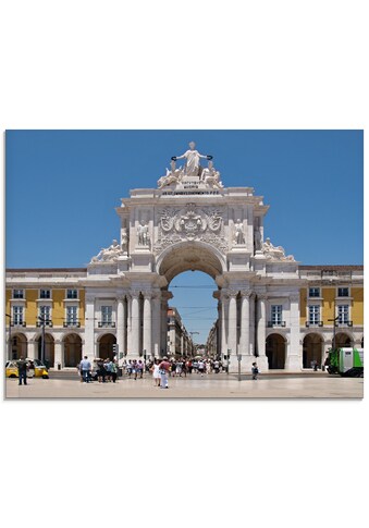 Artland Glasbild »Arco rua Augusta Lissabon«, Gebäude, (1 St.) kaufen