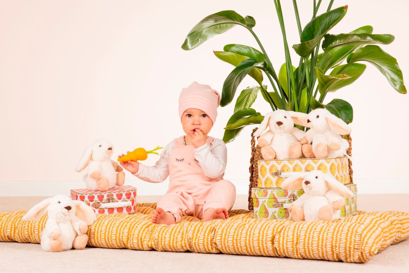 Teddy Hermann® Kuscheltier »Häschen Poppi weiß 15 cm«