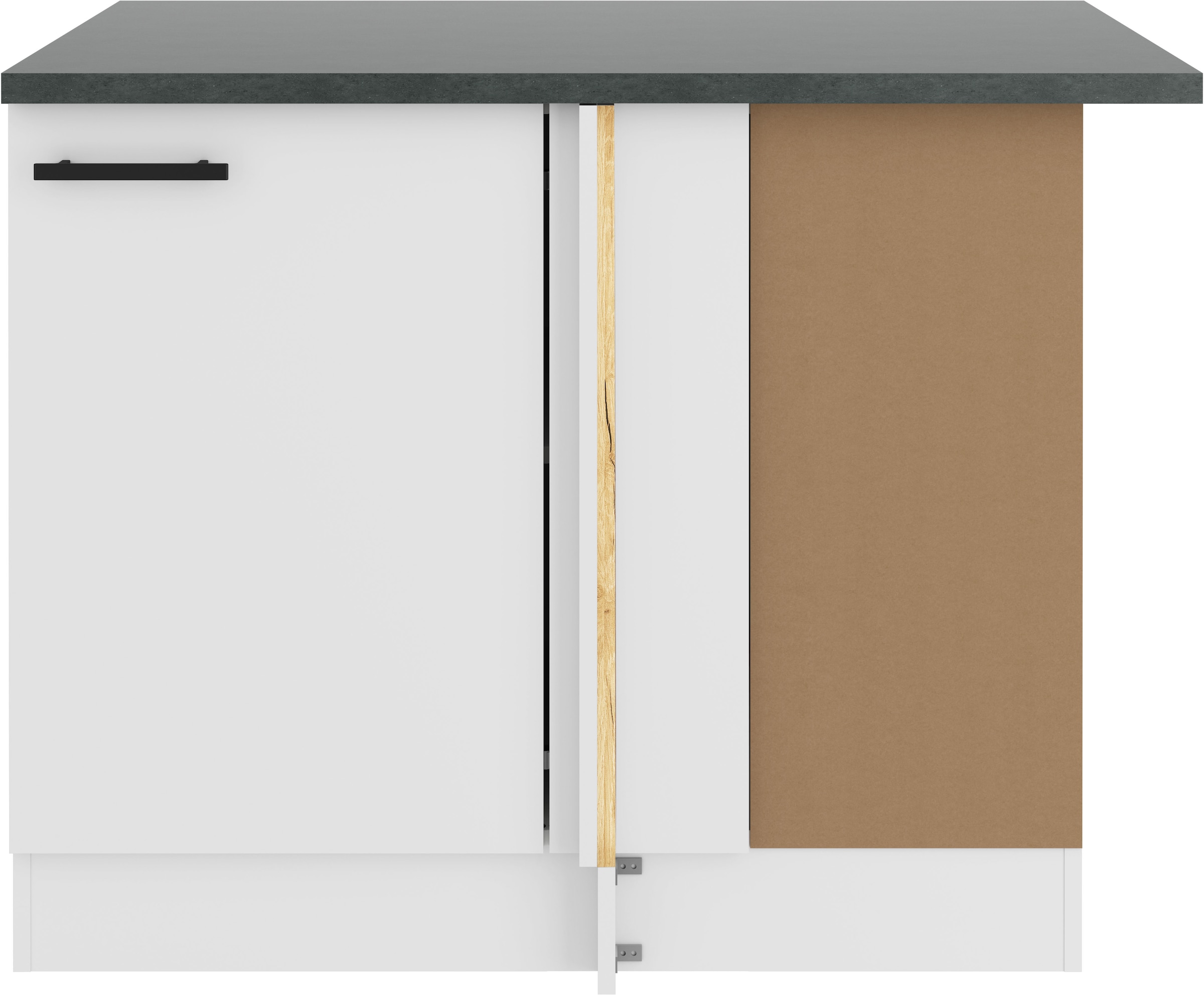 OPTIFIT Eckunterschrank »Palma« Breite 100 cm, Türanschlag wechselbar