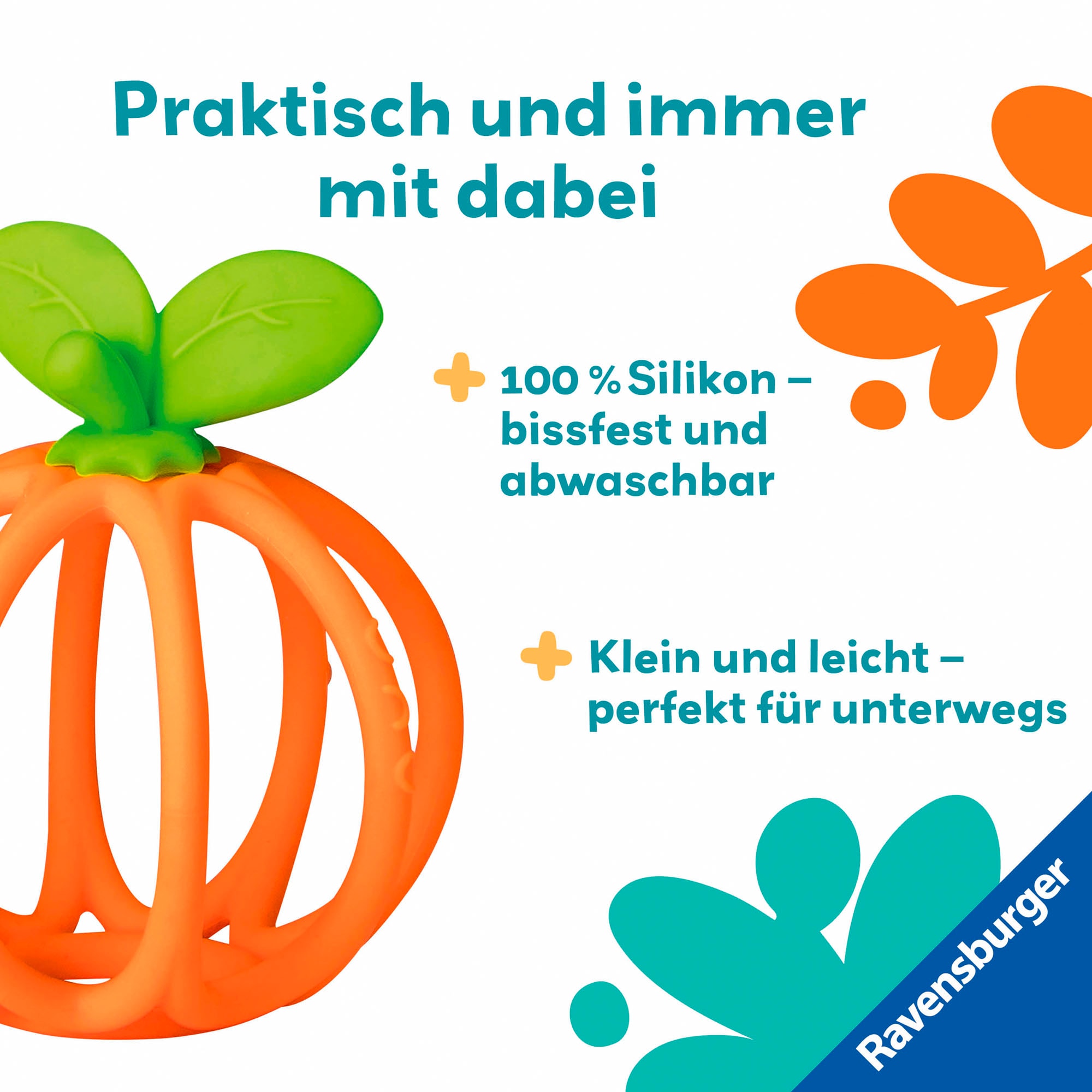 Ravensburger Greifling »Play+, Kuller-Greifling, Orange«