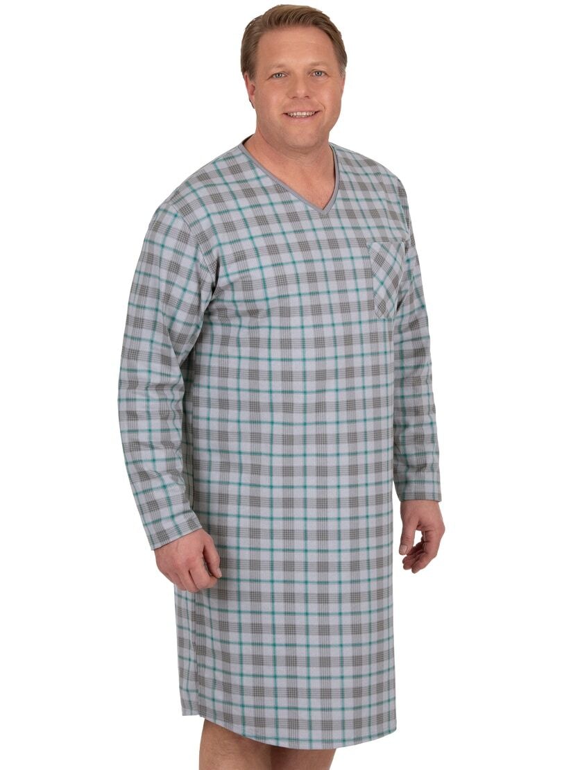 Trigema Nachthemd Brusttasche« mit Herren kaufen online Pyjama »TRIGEMA