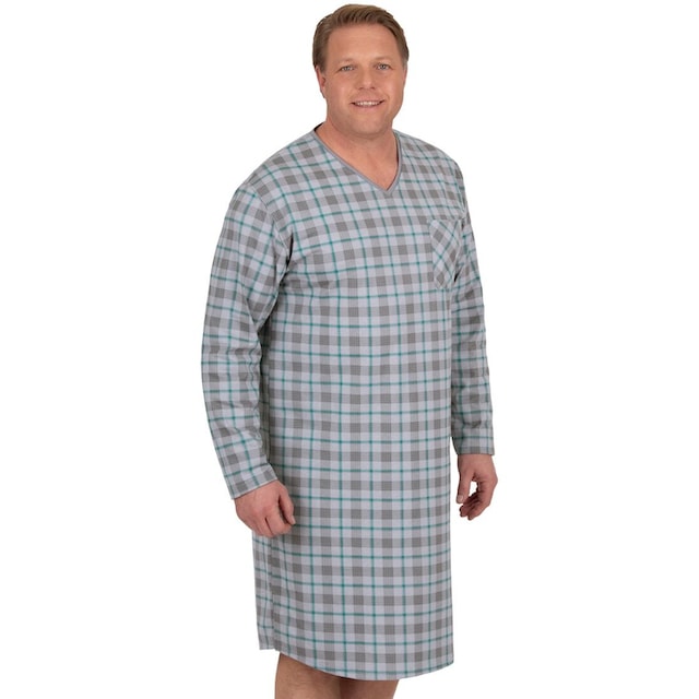 Trigema Pyjama »TRIGEMA Herren Nachthemd mit Brusttasche« online kaufen