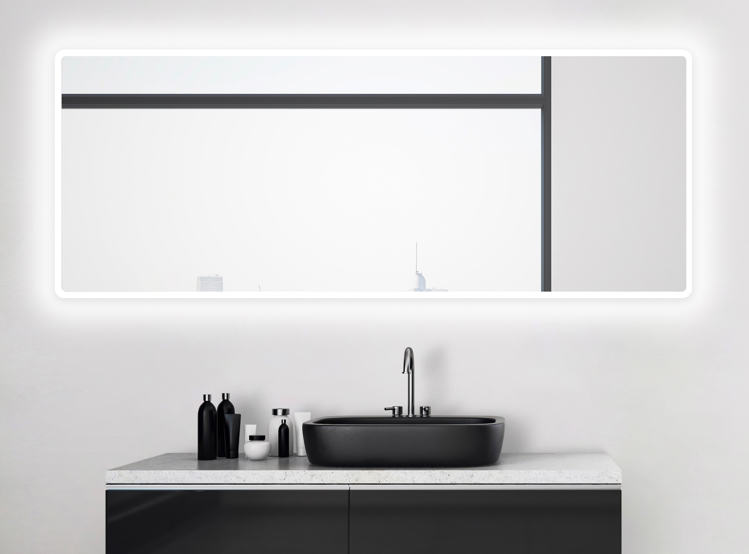 Talos Badspiegel »Moon«, LED Spiegel, Design Lichtspiegel günstig online kaufen