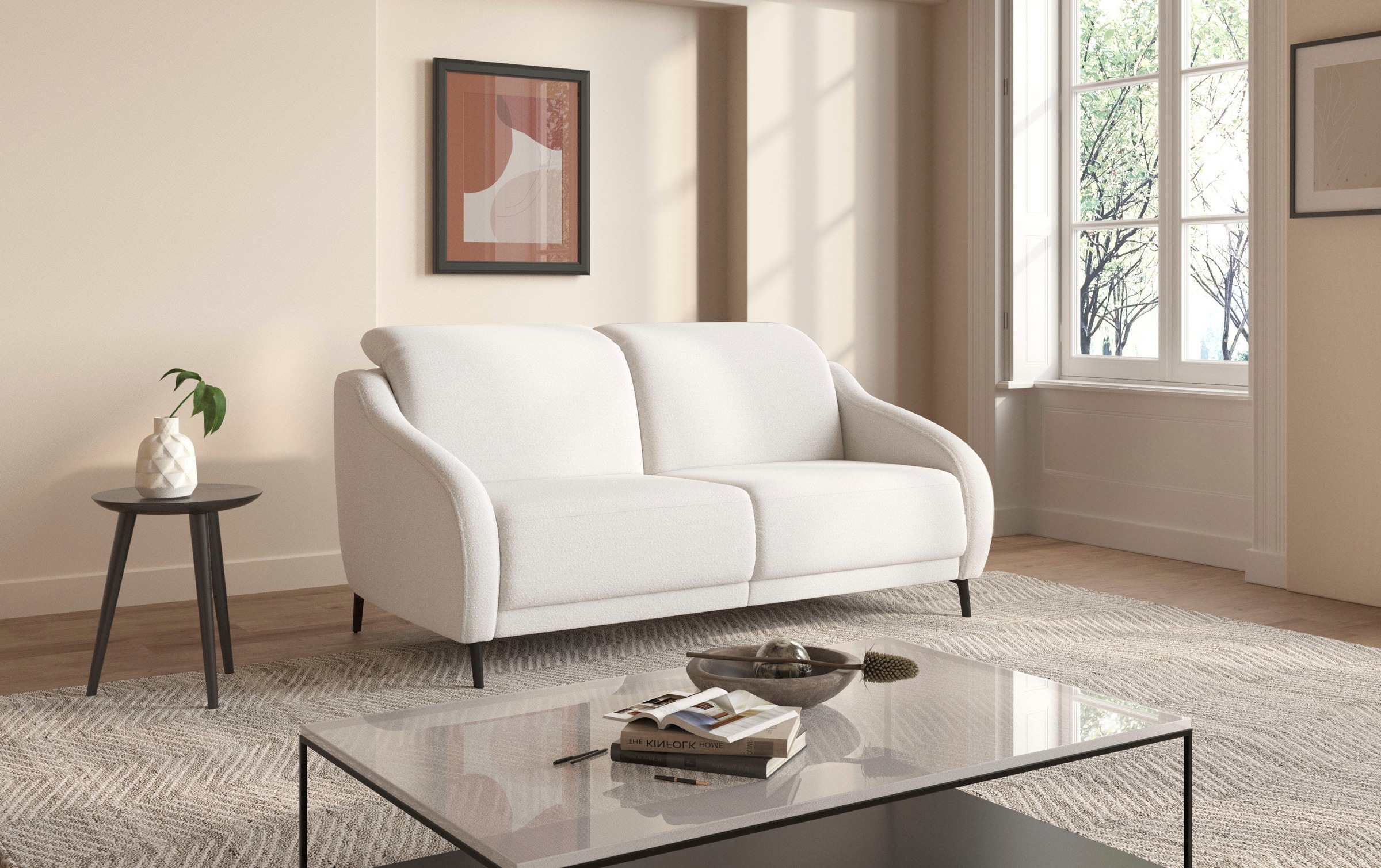 sit&more 2,5-Sitzer »Blues«, wahlweise mit Klapptisch und USB günstig online kaufen