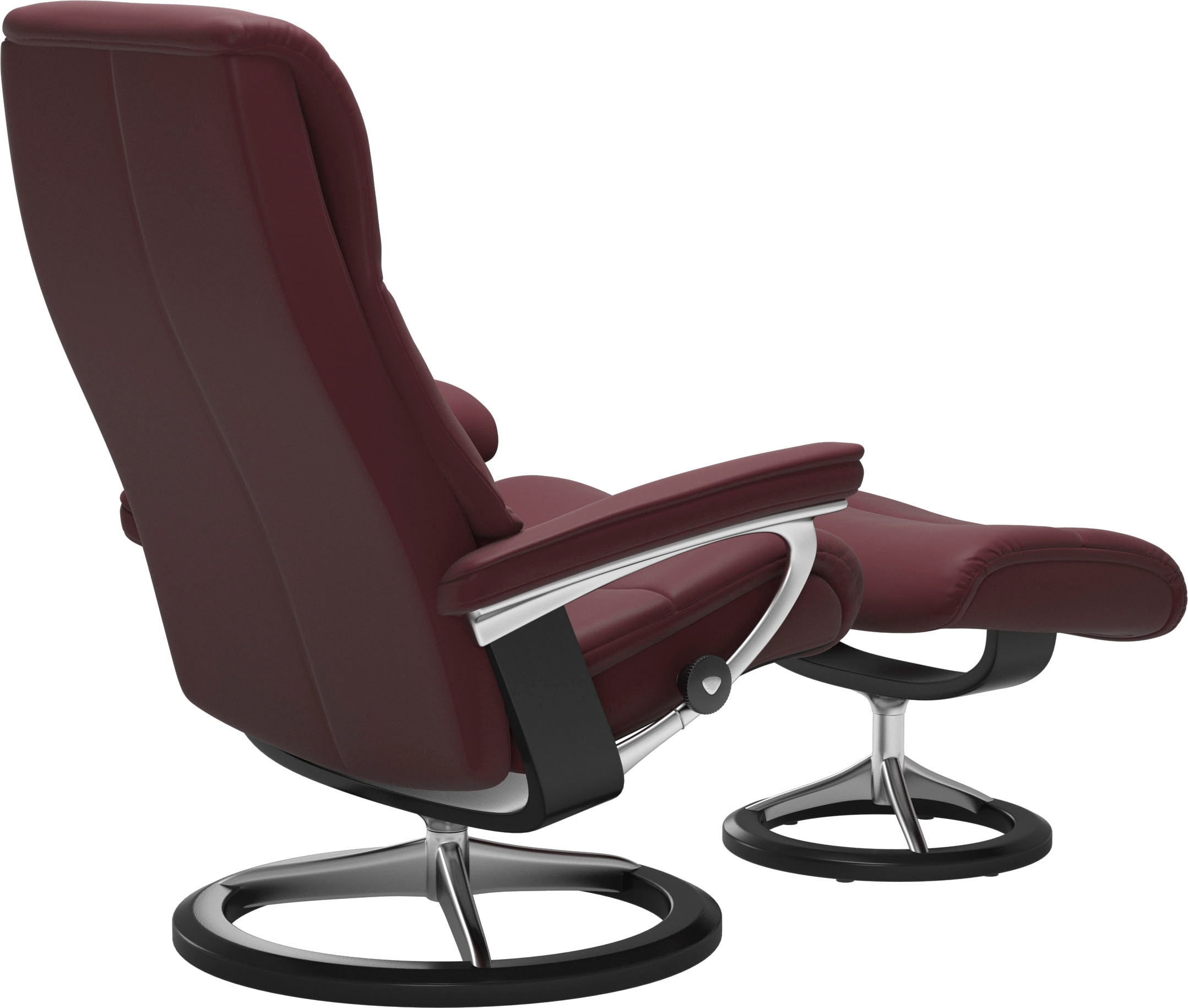 Stressless® Fußhocker »View« mit Signature Base,Gestell Schwarz