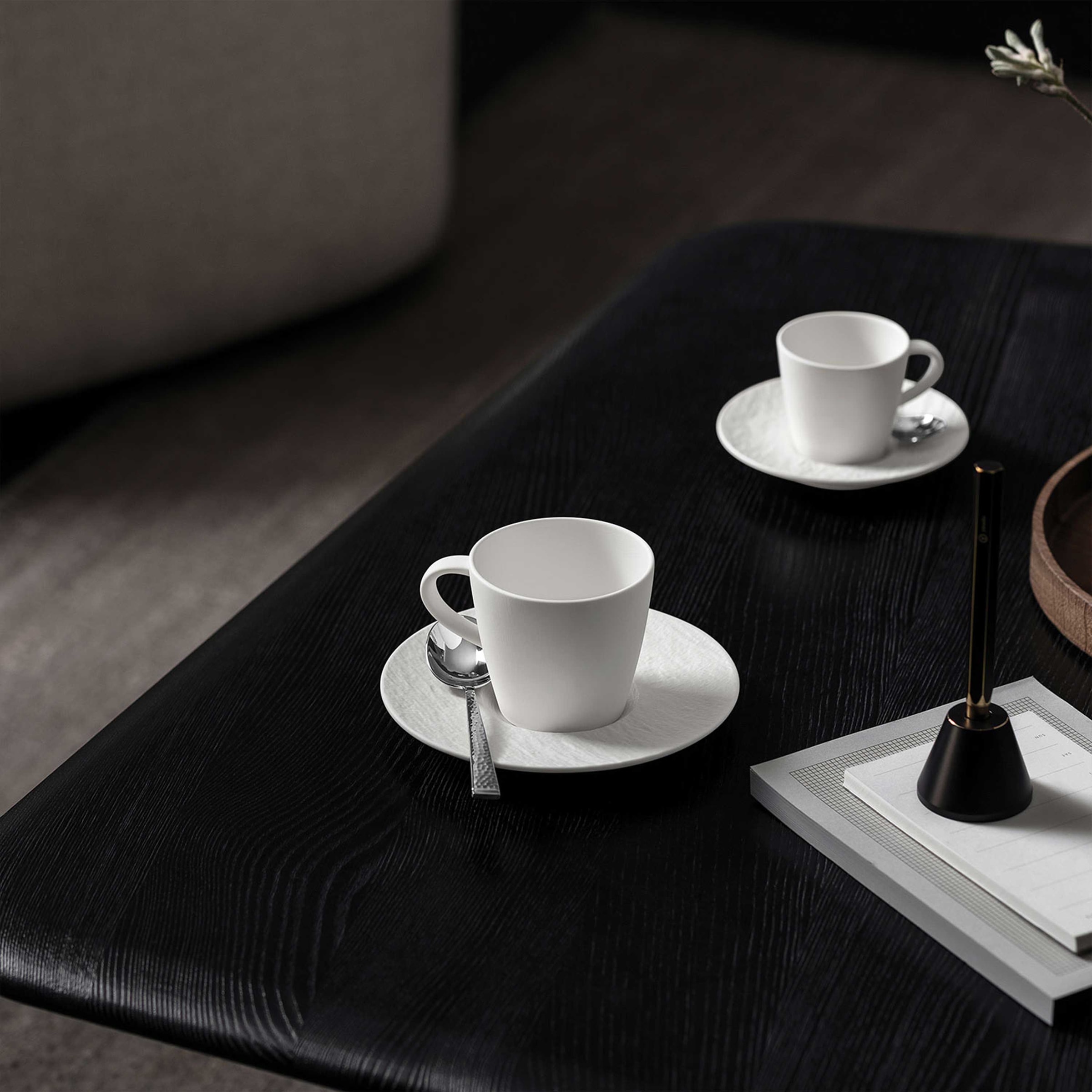 Villeroy & Boch Frühstücks-Geschirrset »Manufacture Rock Fruehstuecksset« Premium Porzellan