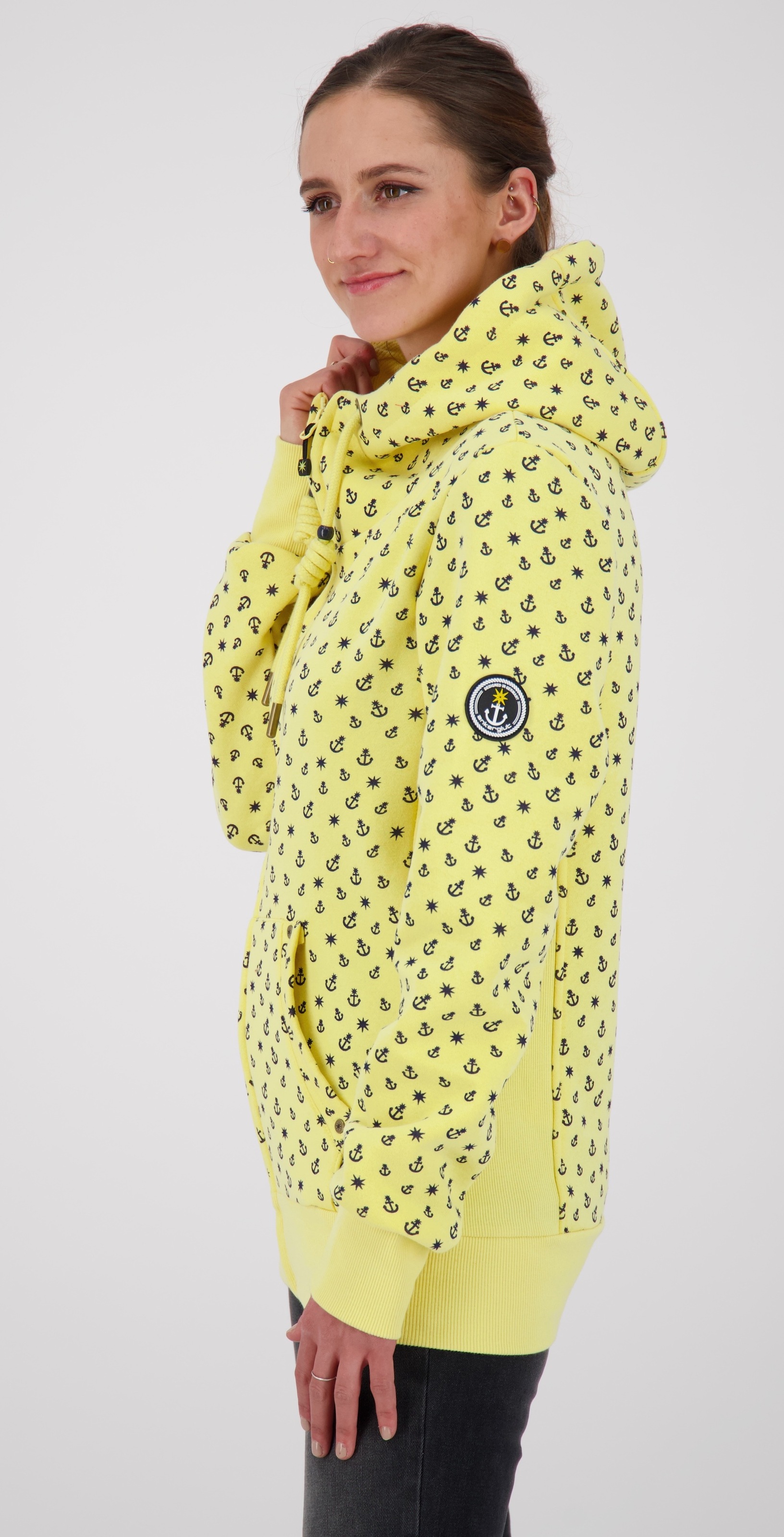 ankerglut Kapuzensweatshirt »ANCHORAGE Women«, in lässigem Oversized-Schnitt
