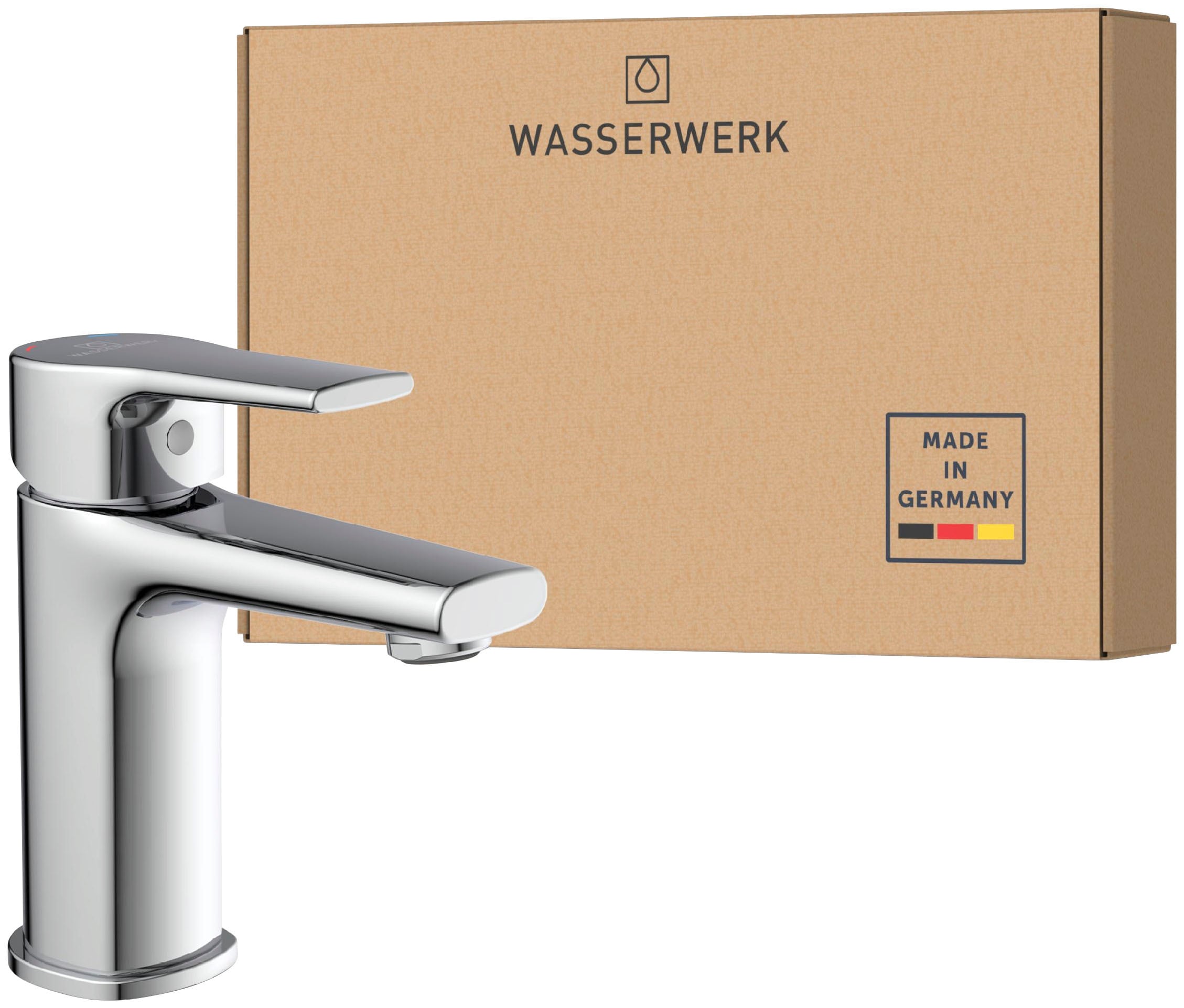 WASSERWERK Waschtischarmatur »WT 13«, inkl. Popup, wassersparend