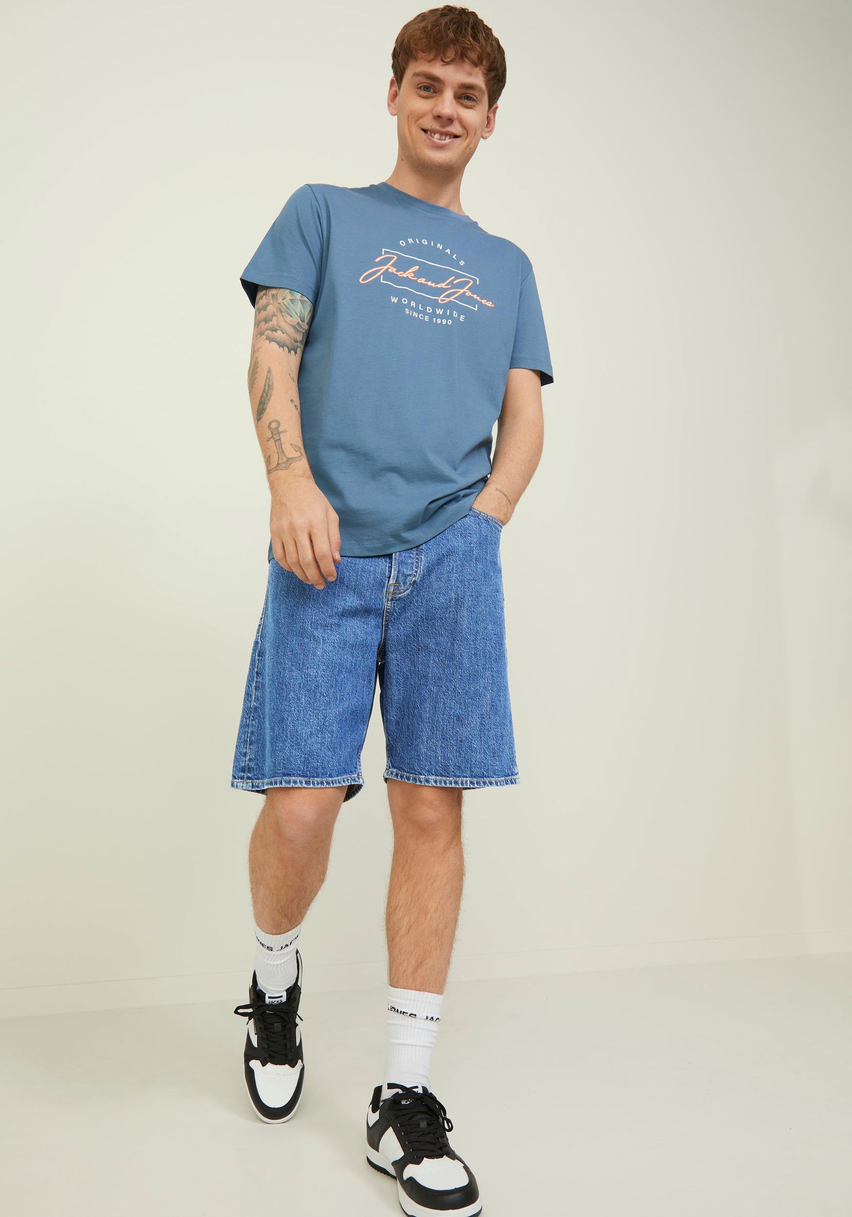 5. Bild von Jack & Jones Jeansshorts »JJITONY JJORIGINAL SHORTS SBD 911 SN«