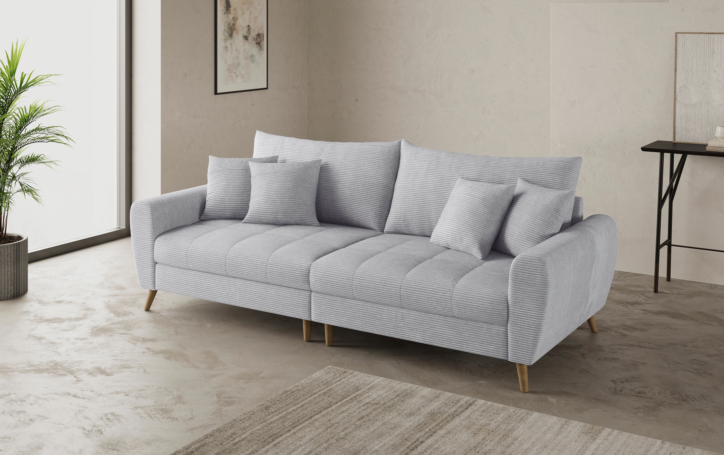 Mr. Couch Big-Sofa »Blackburn II«, Mit Kaltschaumpolsterung bis 140 kg belastbar