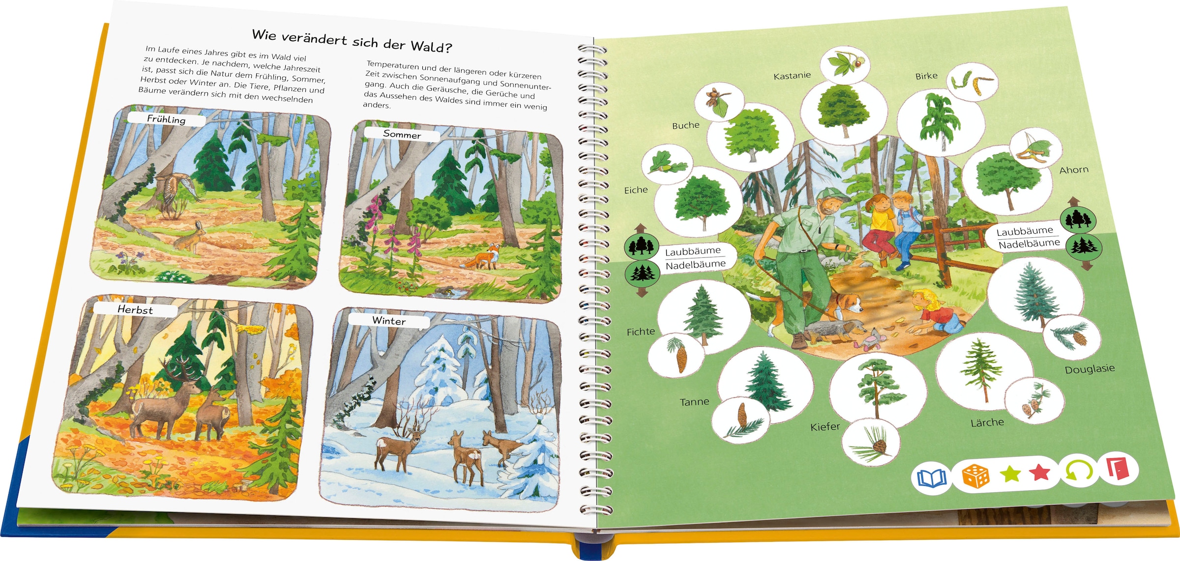 Ravensburger Buch »tiptoi® WWW Unser Wald«, Made in Europe