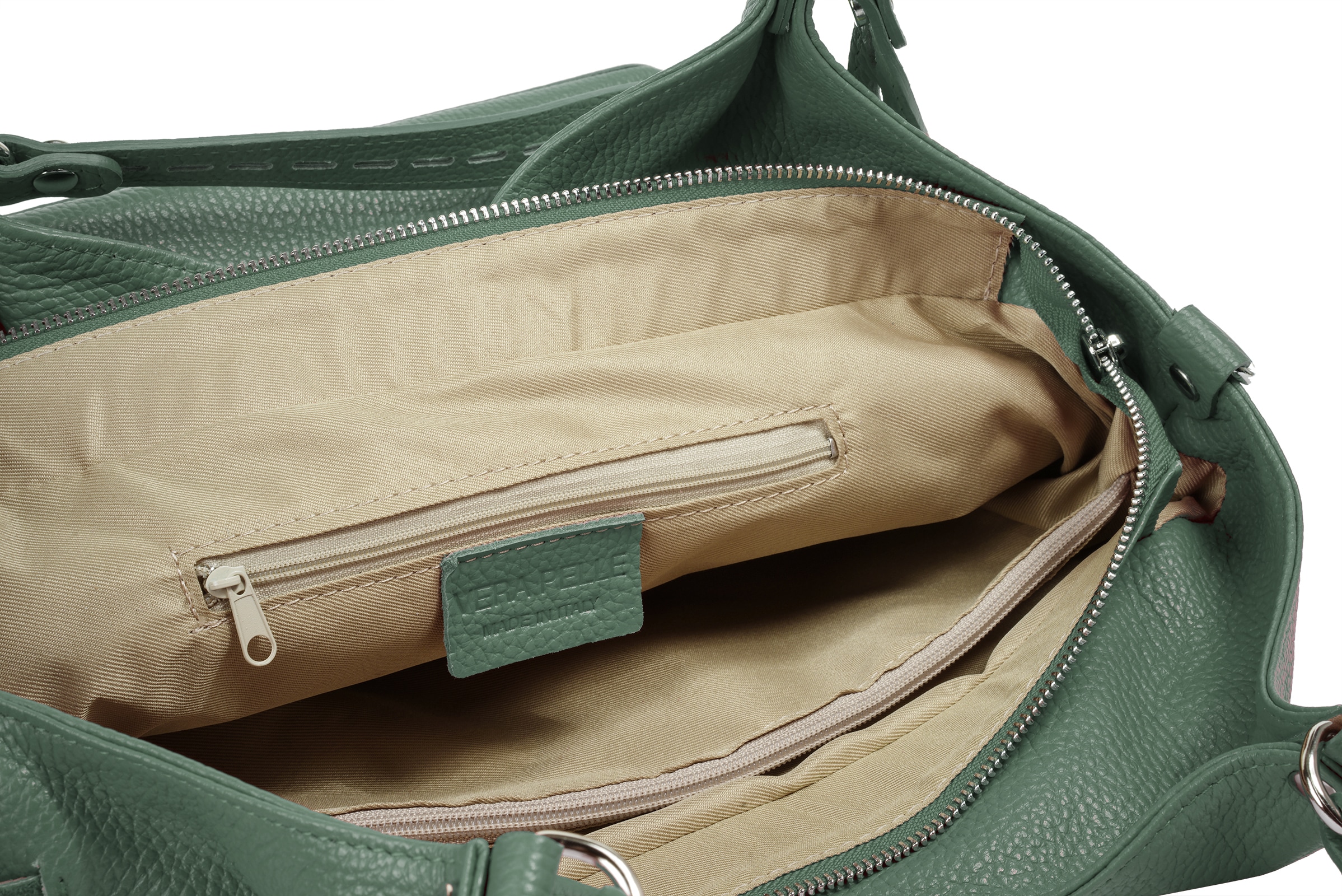 Samantha Look Shopper echt Leder, Made in Italy