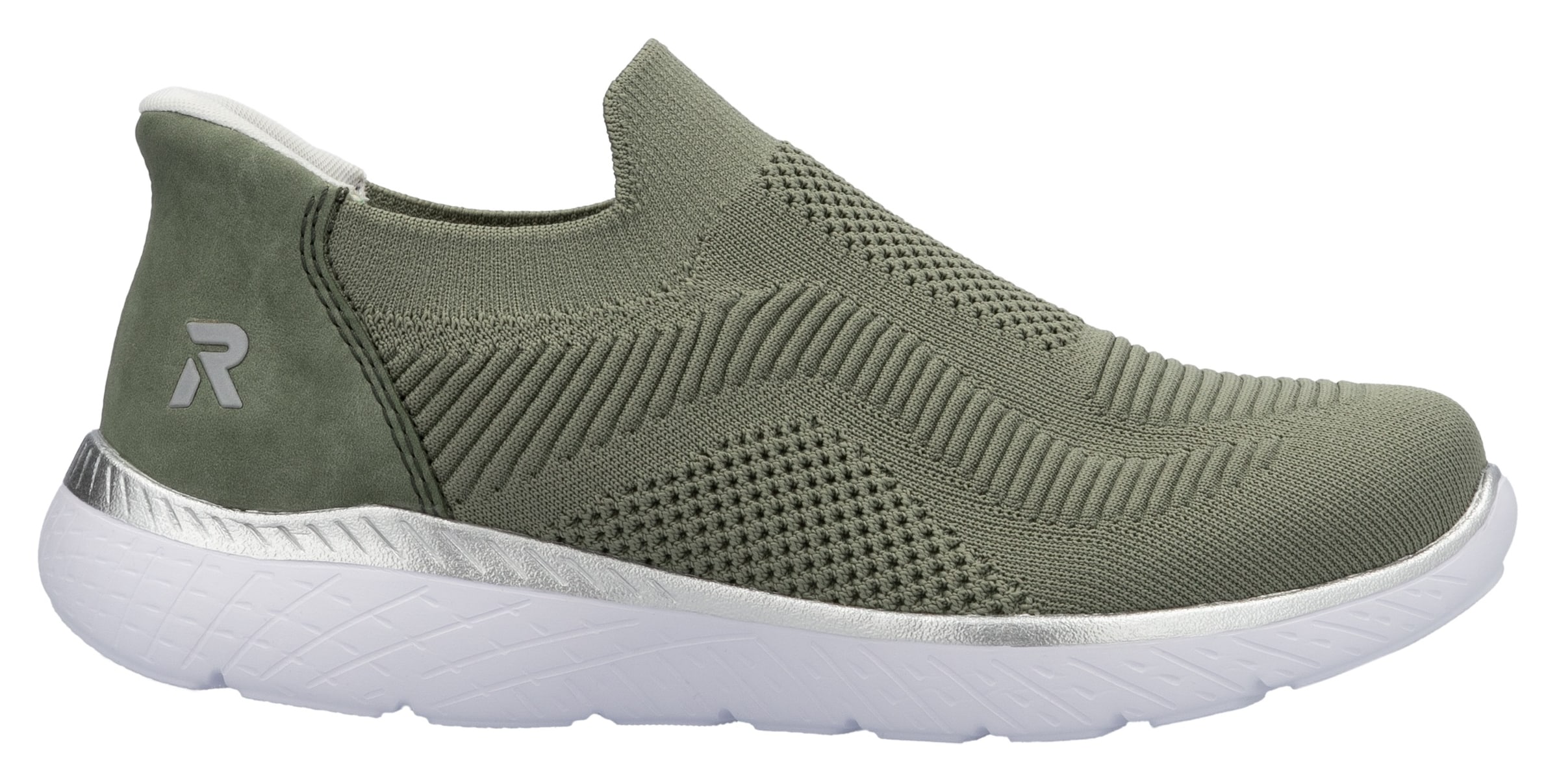 RIEKER Sport Slip-On Sneaker »Ready2GO«, Slipper, Halbschuh, Freizeitschuh mit MemoSoft-Innensohle