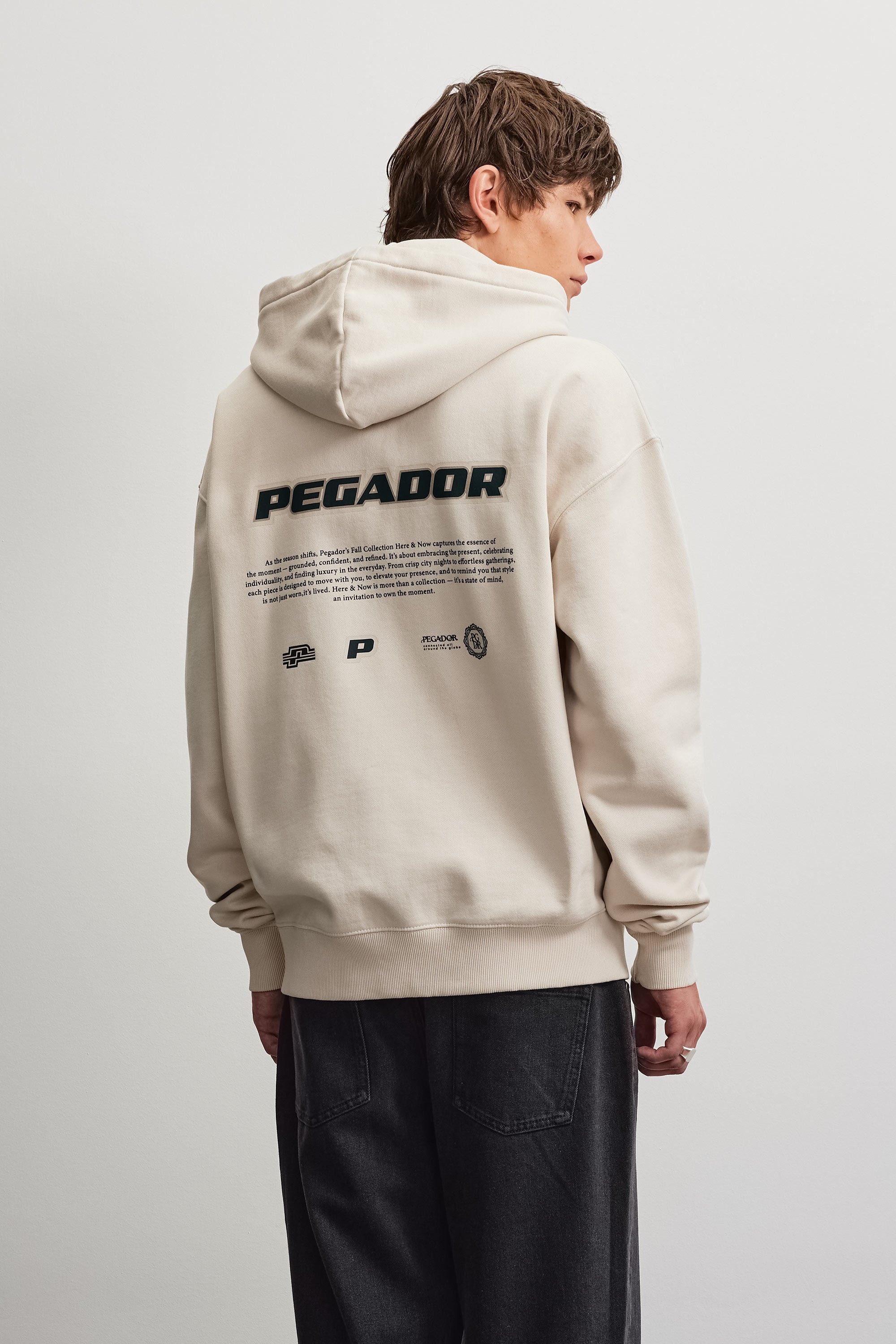PEGADOR Kapuzensweatjacke »Binibeca Oversized Sweat Jacket« Baumwollmischung, oversize