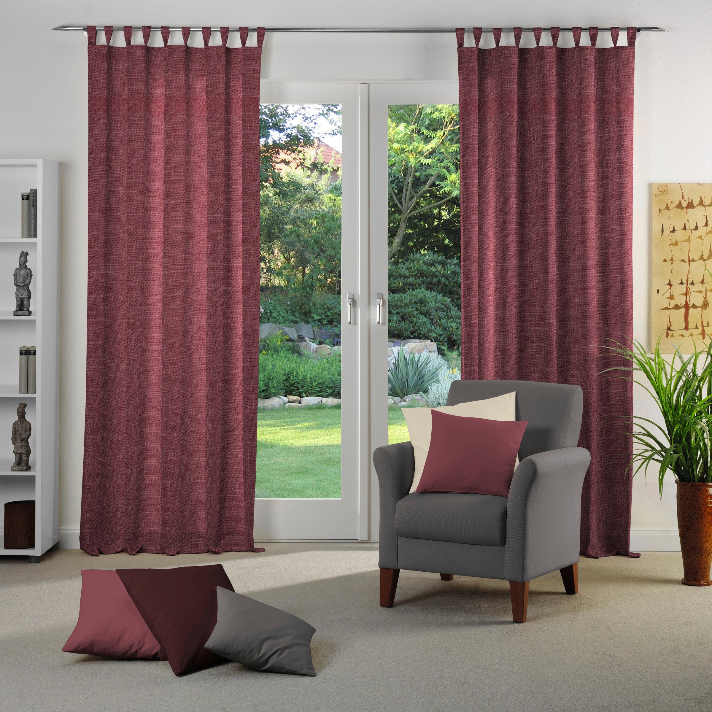 Wirth Vorhang »Wiessee« Schlaufen 1 Stk. tlg. günstig online kaufen