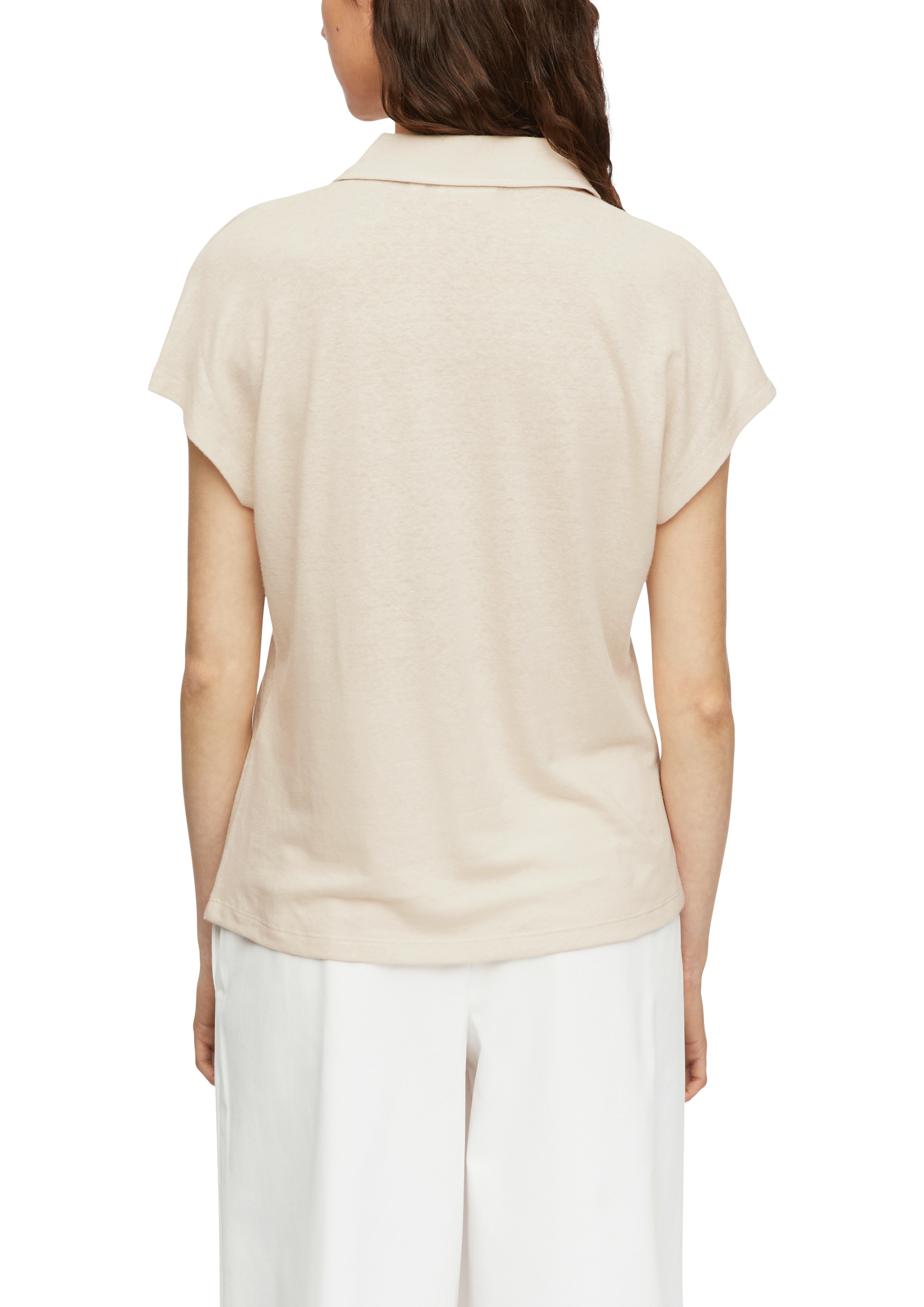 Comma T-Shirt mit V-Ausschnitt