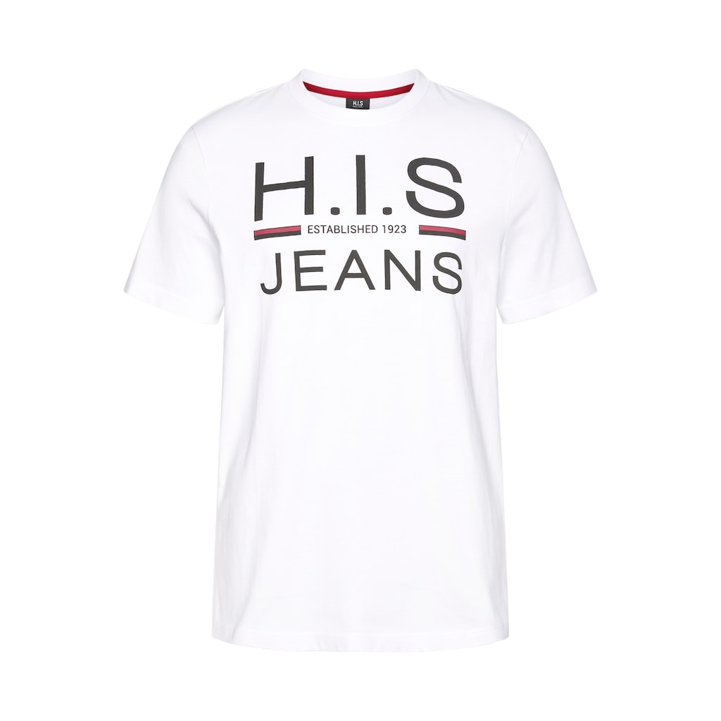 H.I.S Rundhalsshirt, (Packung, 2er-Pack)