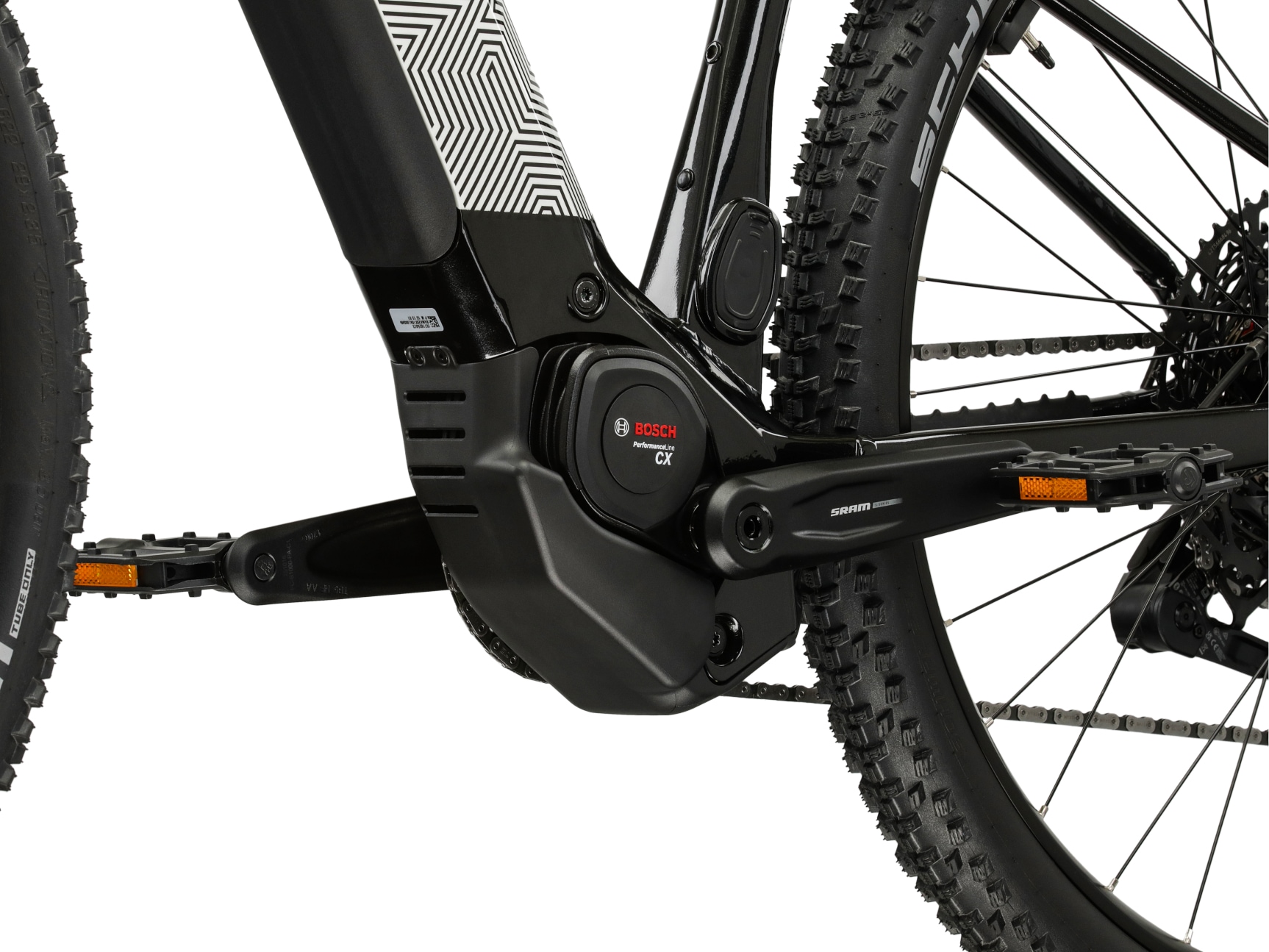 Kross »Influx Hybrid 5.0 21,3Ah / 800 Wh 29 Zoll schwarz 12 Gänge 2026« 12 Gang SRAM S1000 EAGLE AXS Schaltwerk Kettenschaltung Mittelmotor 250 W