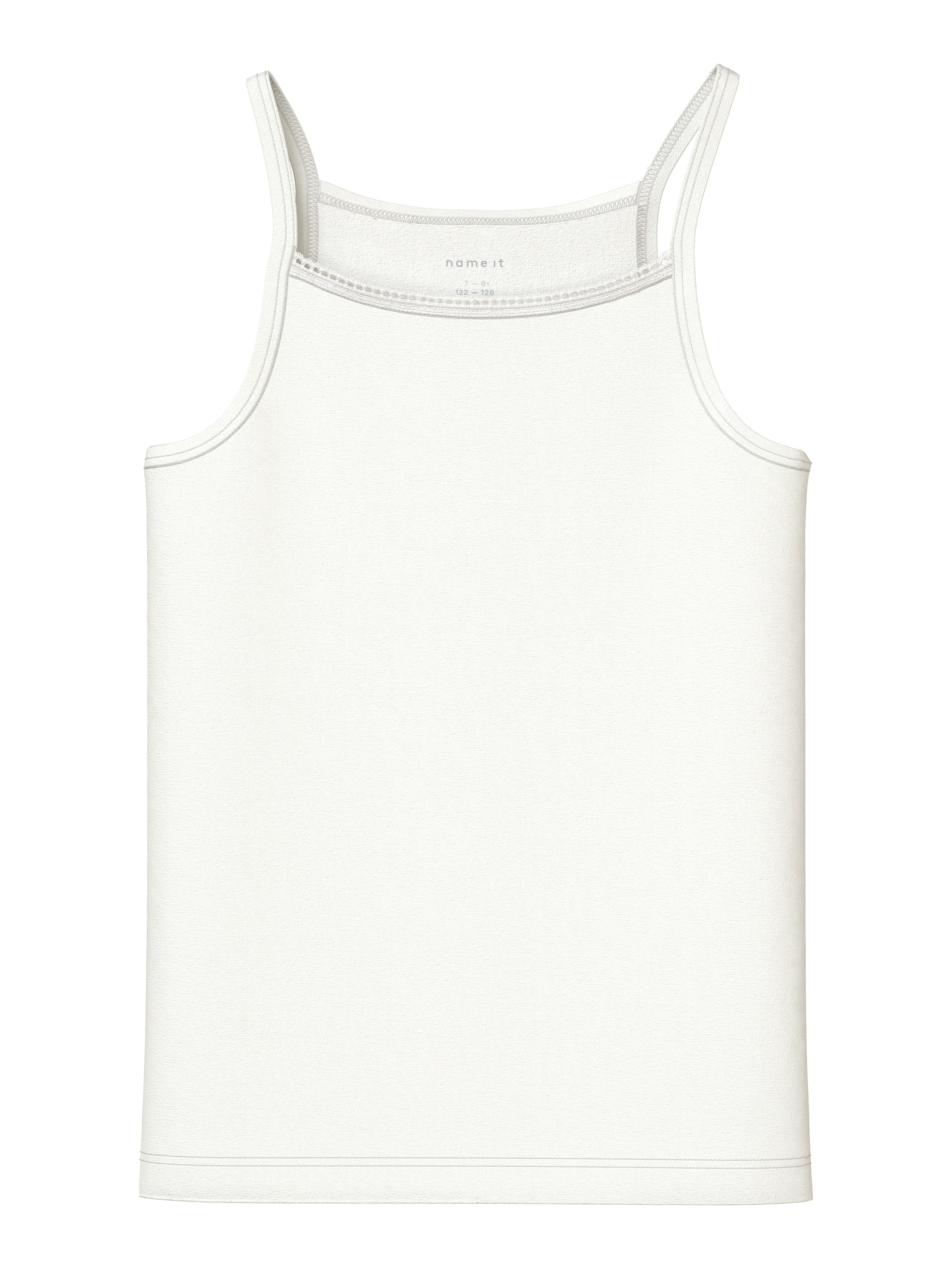 Name It Unterhemd »NKFSTRAP für Mädchen mit Stretchkomfort im 4er-Pack« Packung, 4 Stk. bedruckt, casual, regular fit, Baumwollmischung, Rundhals