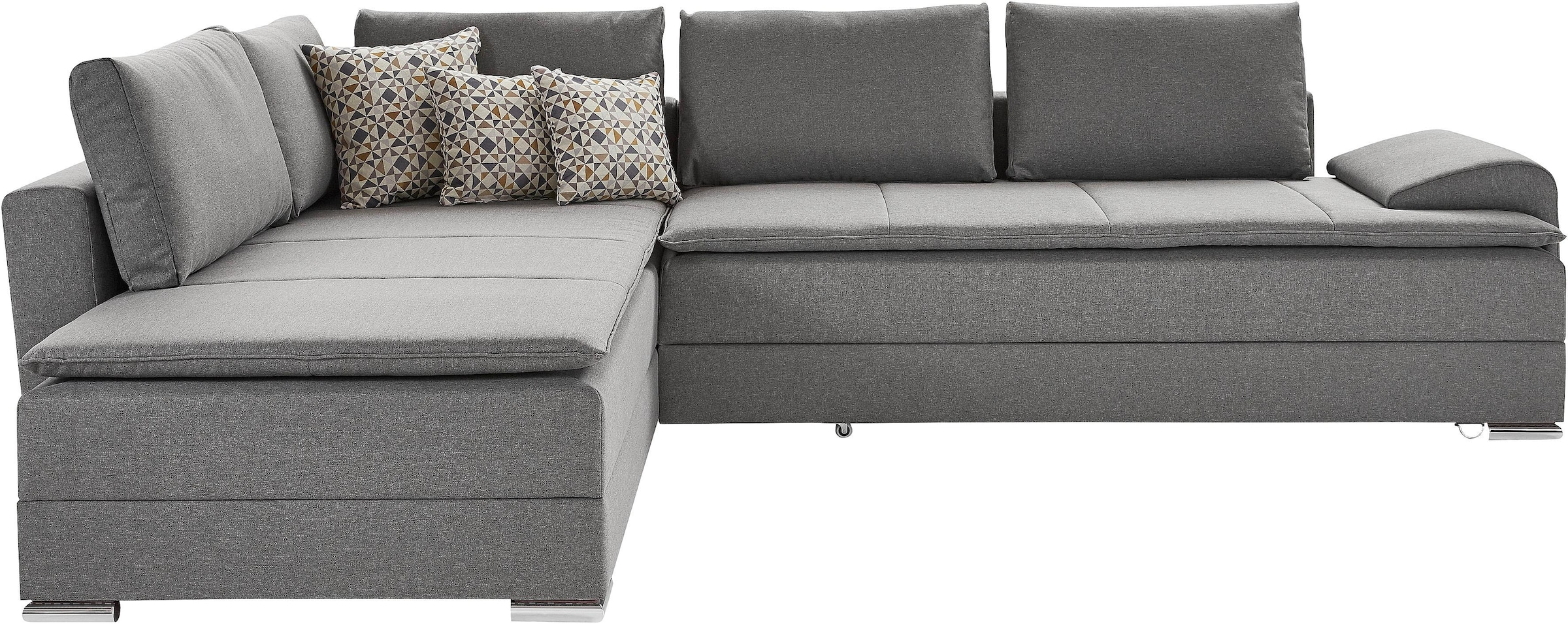 INOSIGN Ecksofa »Night & Day L-Form«, mit Bettfunktion 180 cm, Dauerschlaffunktion