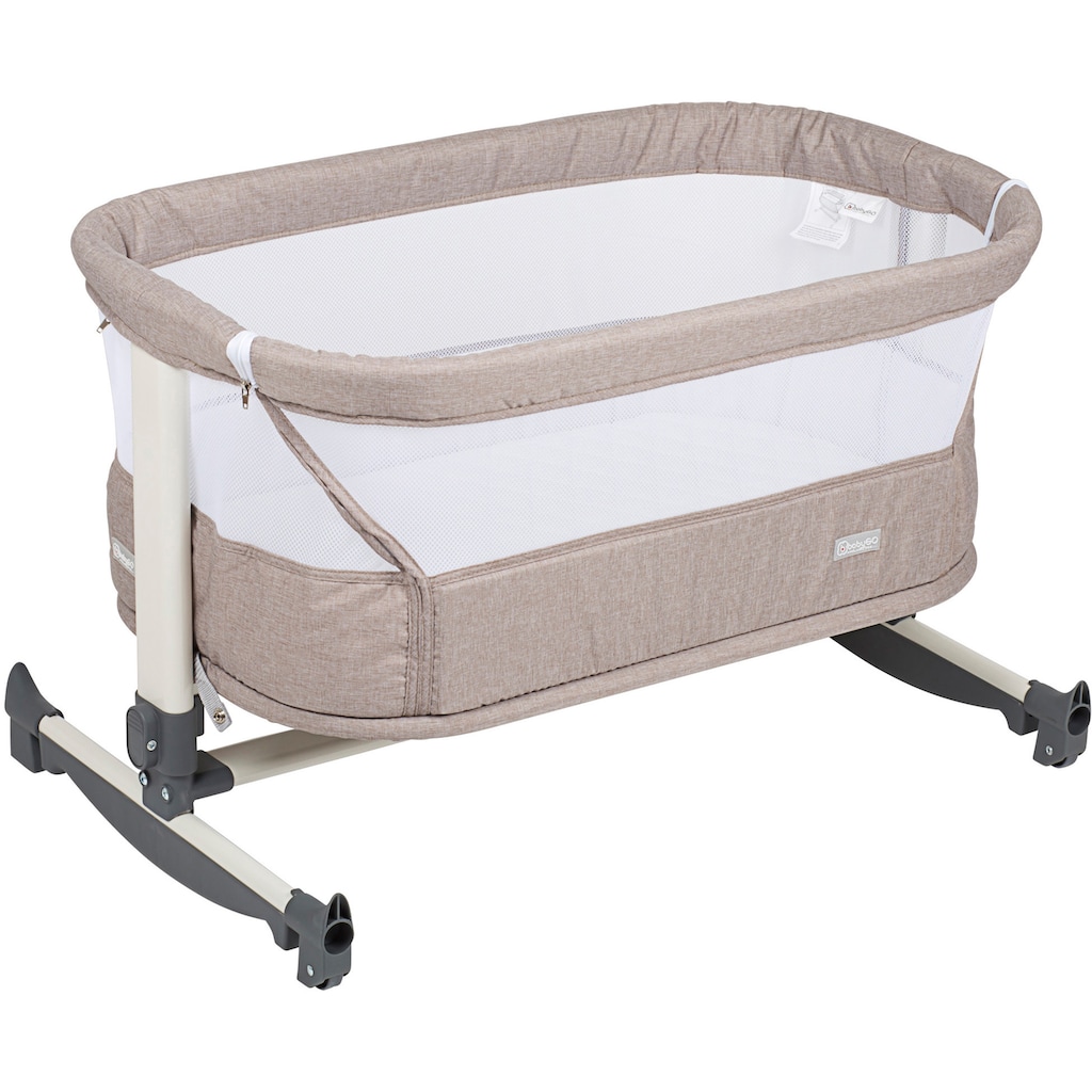 BabyGo Beistellbett »Vivaldi, beige«