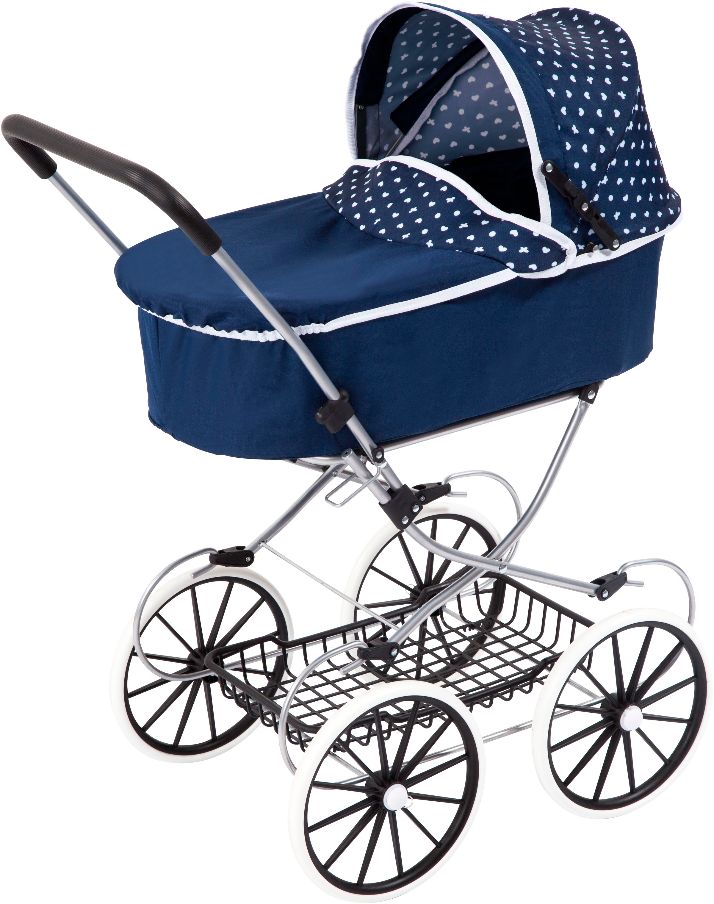 Bayer Puppenwagen »Classic Deluxe«, mit Wickeltasche