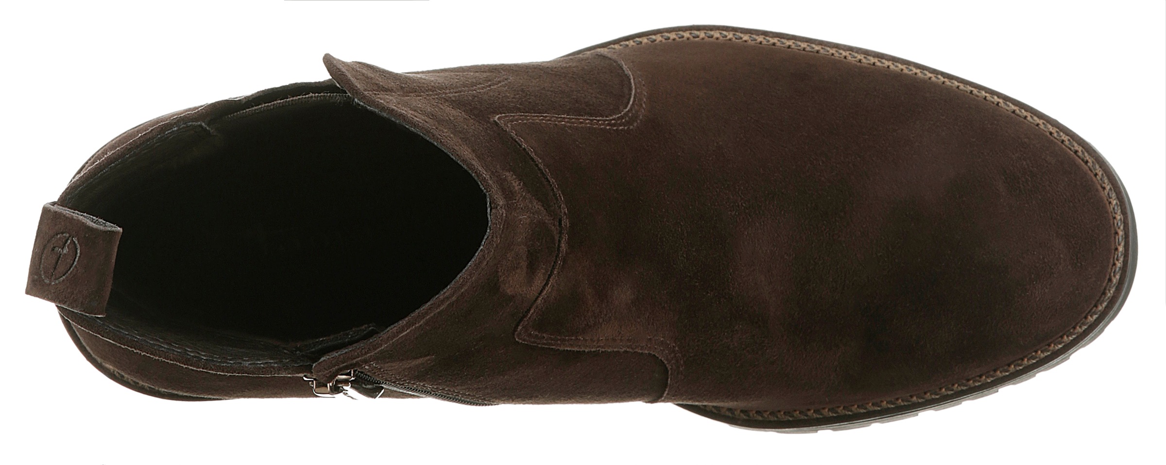 Tamaris Stiefelette, Blockabsatz, Chelseaboots, Ankleboots mit kleinem Stretcheinsatz