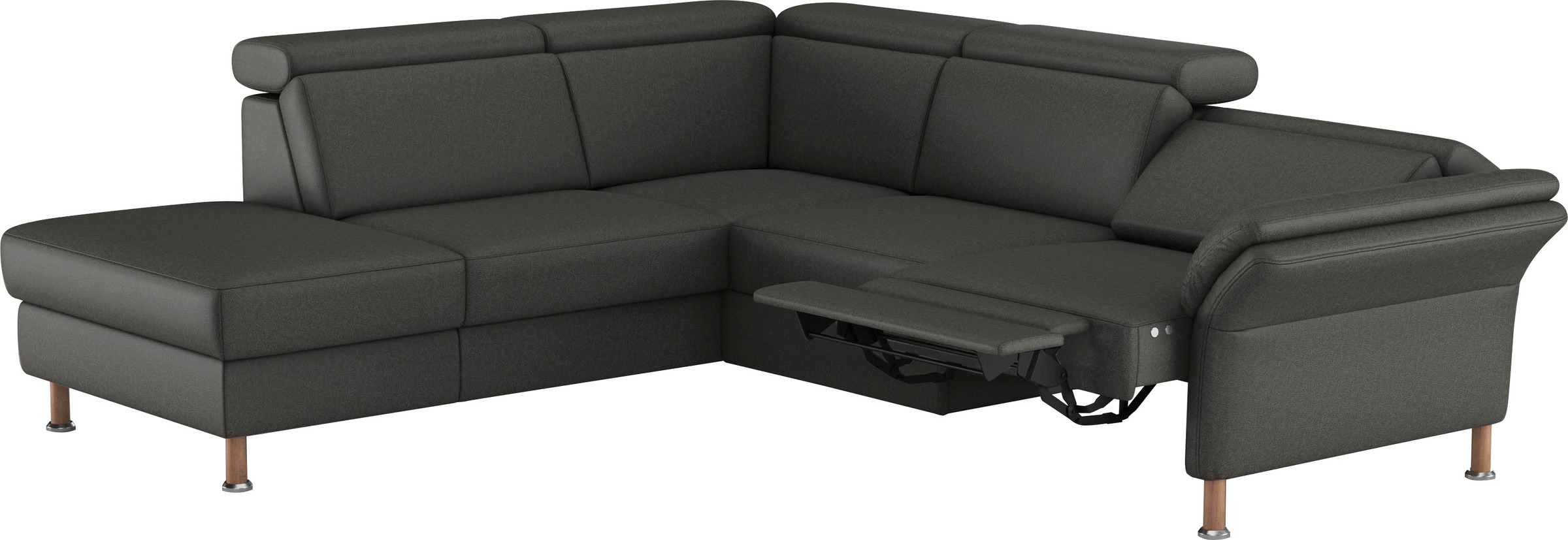 Home affaire Ecksofa »Calypso L-Form«, mit Relaxfunktion motorisch im Sofa 2,5- Sitzer