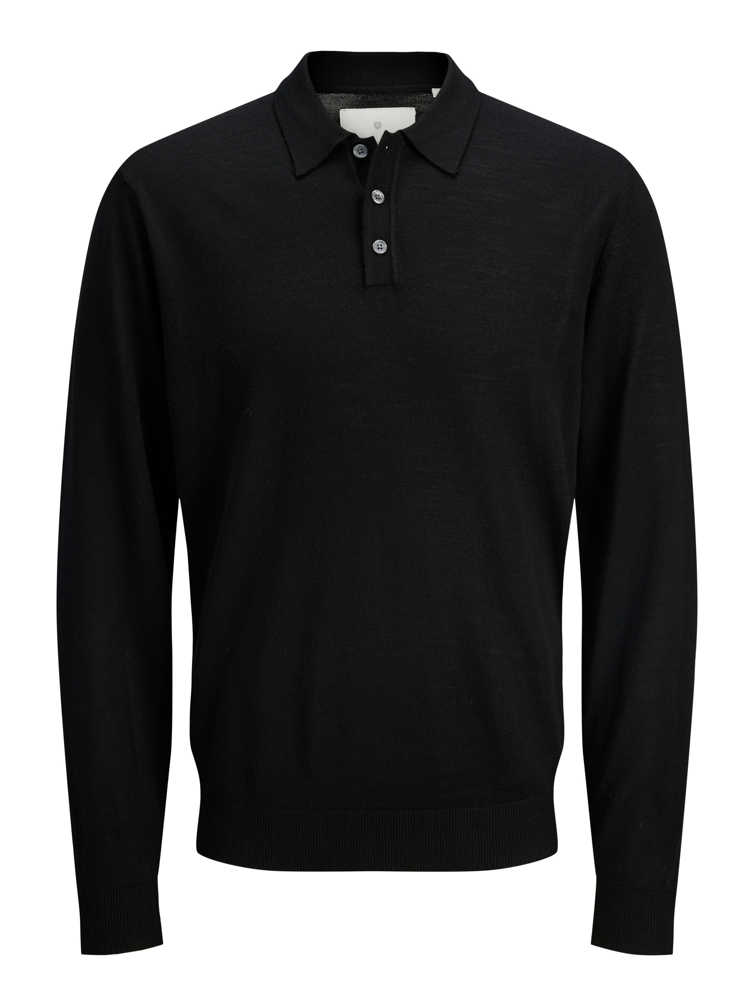 Jack & Jones Polokragenpullover »JPRBLAMERINO KNIT POLO« Wolle, regular fit