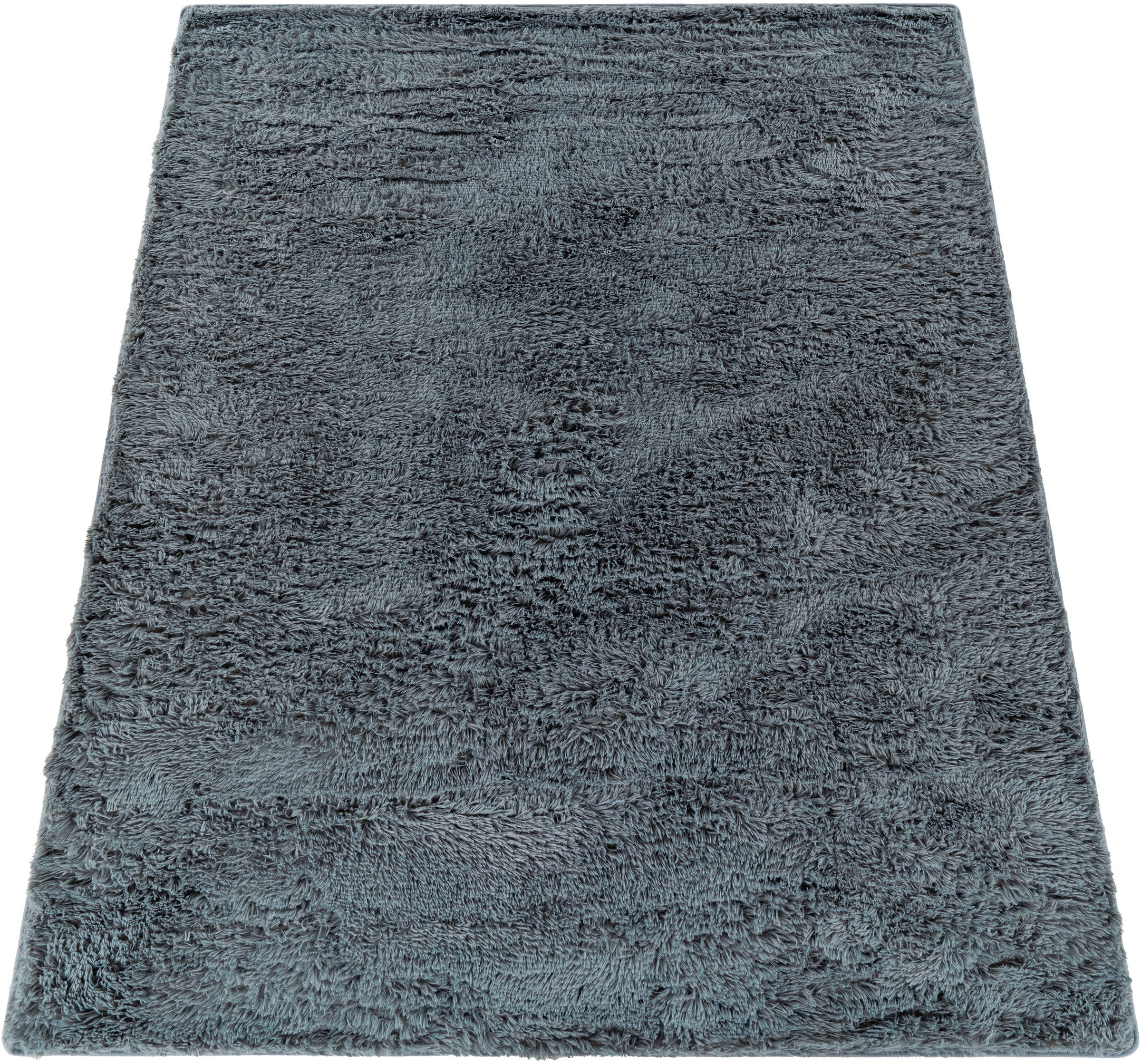 Hochflor-Teppich »Serville«, rechteckig, 37 mm Höhe, Kuschelteppich, Uni Fa günstig online kaufen