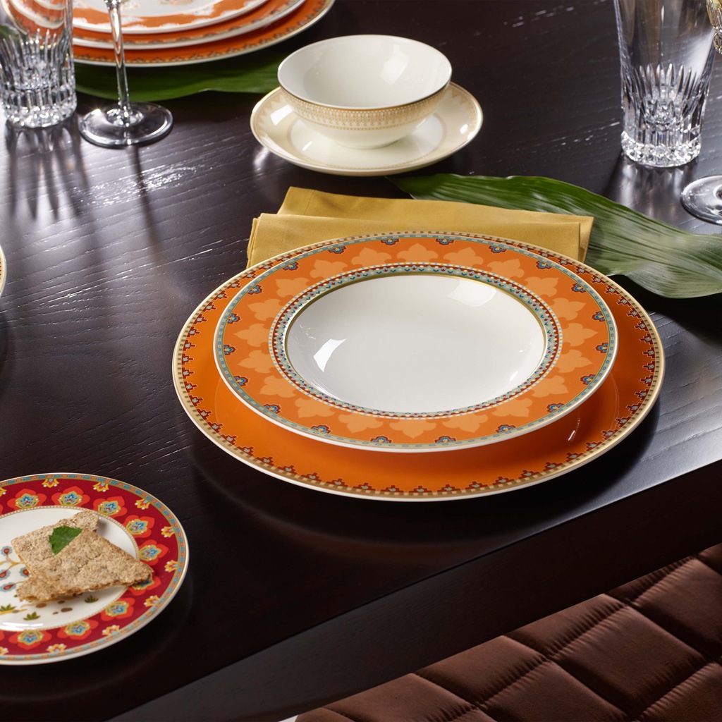Villeroy & Boch Brotteller »Brotteller Samarkand Mandarin ø 16,4 cm 6er Set günstig online kaufen