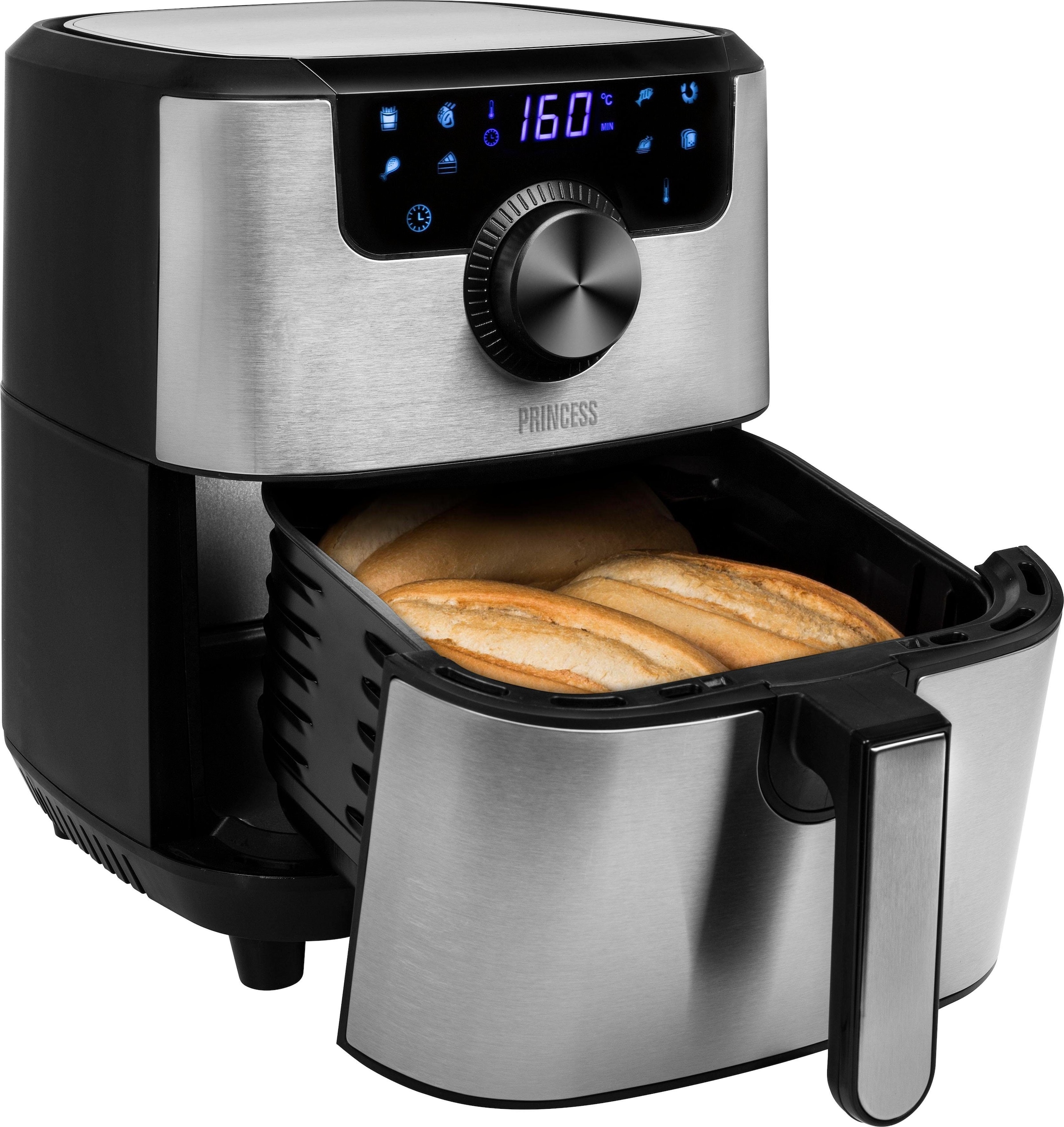PRINCESS Heißluftfritteuse »182033«, 1500 W, Fassungsvermögen 4,5 l