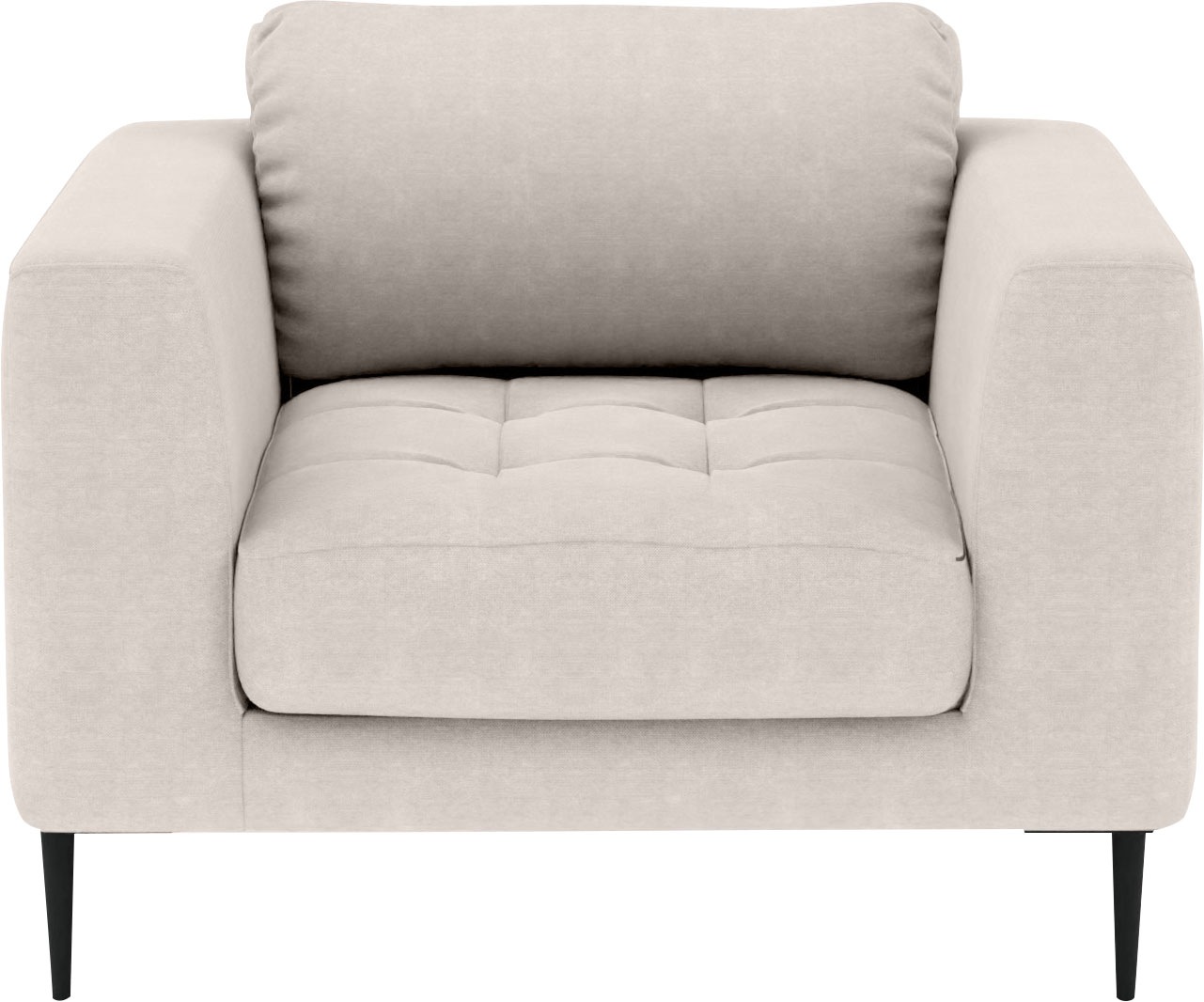 TRENDMANUFAKTUR Sessel »Luzi, Loungesessel, modern mit extra hohen Füßen« D günstig online kaufen