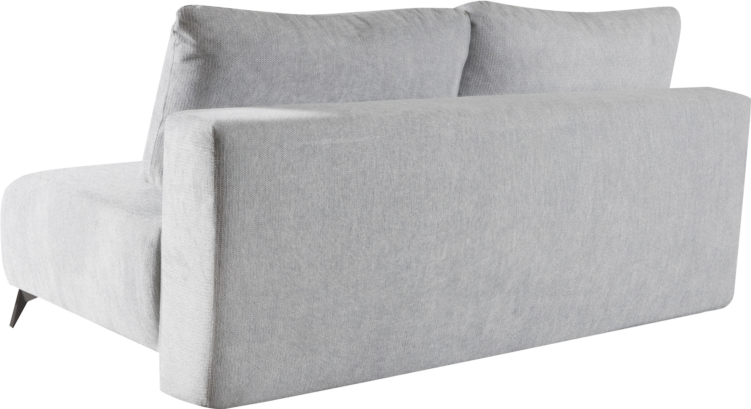 WERK2 Schlafsofa »Viktoria mit Komfortsitz- und Liegehöhe, Breite 200cm,«, bequemes 2-Sitzer Schlafcouch mit Bettkasten