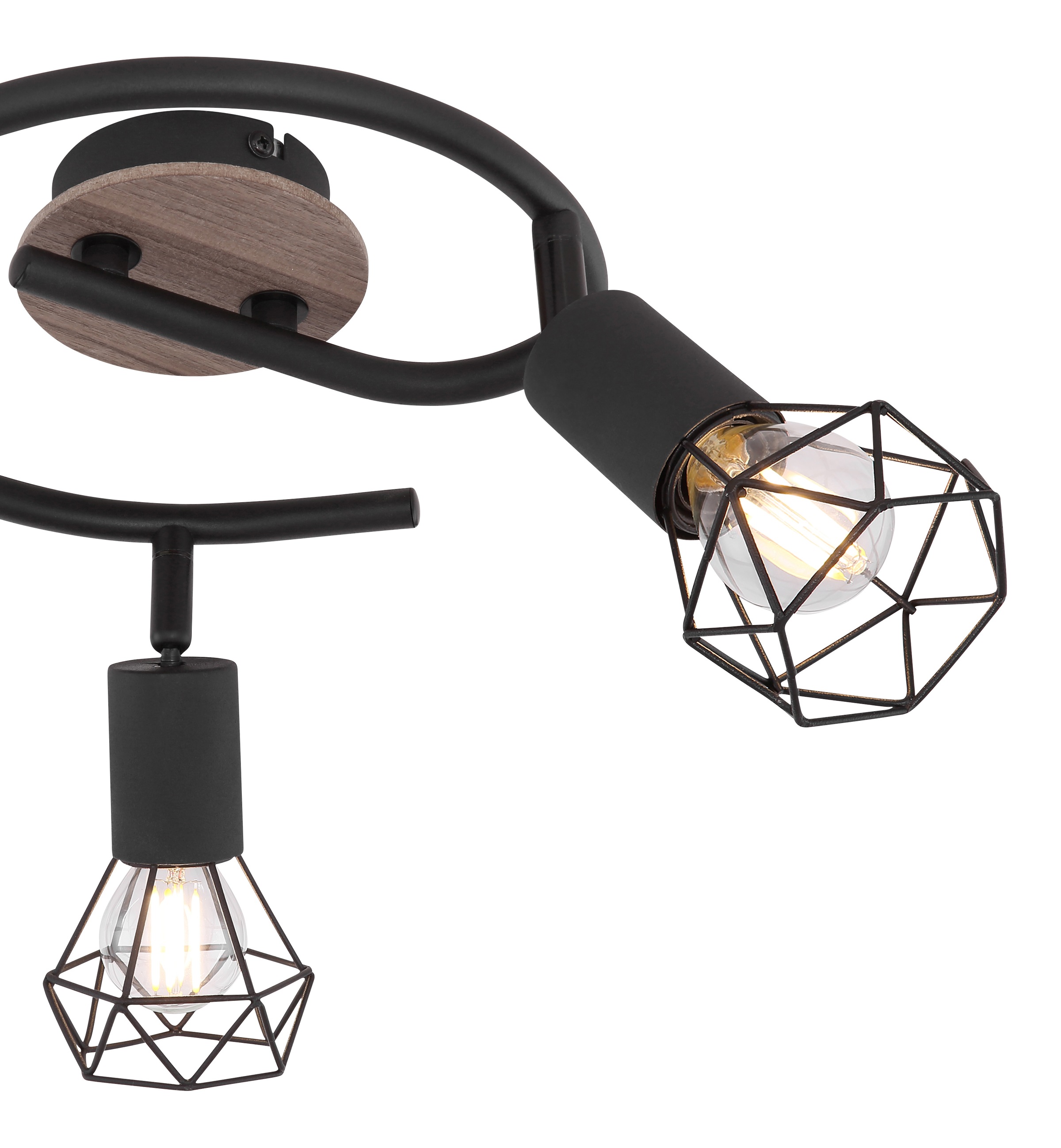 GLOBO LIGHTING Deckenstrahler »XARA I«, Leuchtmittel E14 | ohne Leuchtmittel, Deckenstrahler/Metall/Flur/Wohnzimmer/Schlafzimmer