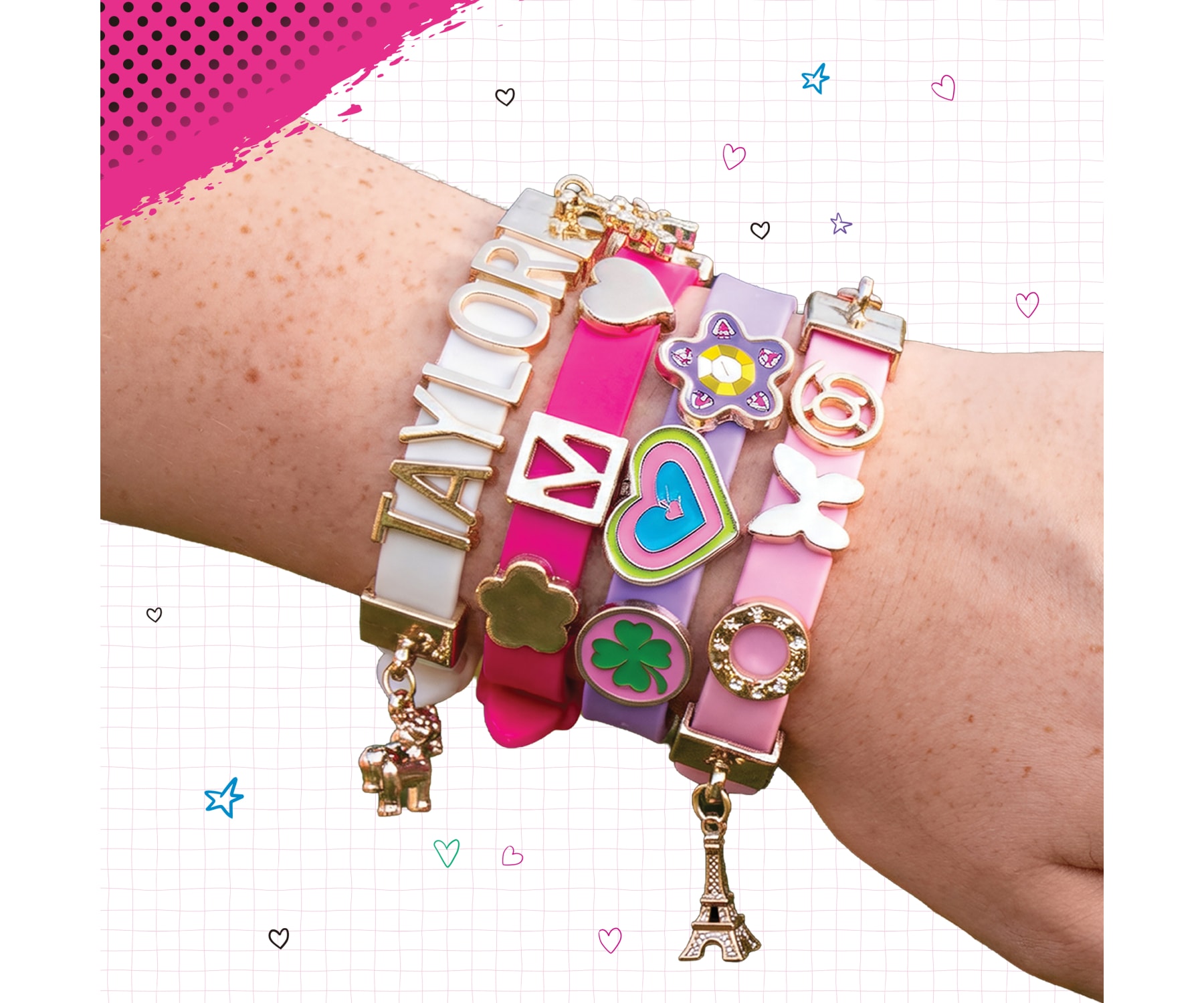 SIMBA Kreativset »Fashion Flash Slide-Charm Armband Deluxe«