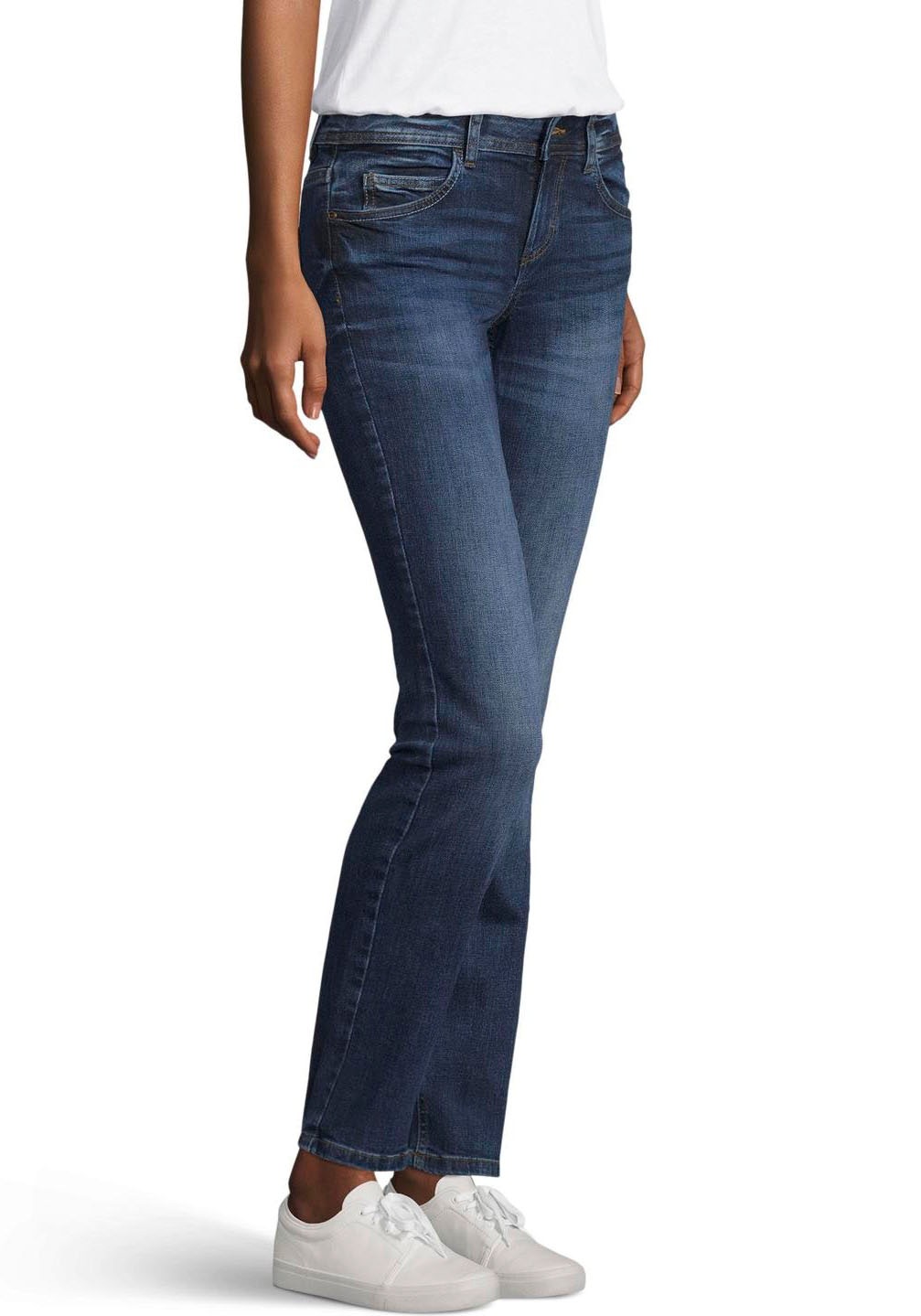 TOM TAILOR Straight-Jeans »Alexa Straight«, in 5-Pocket-Form