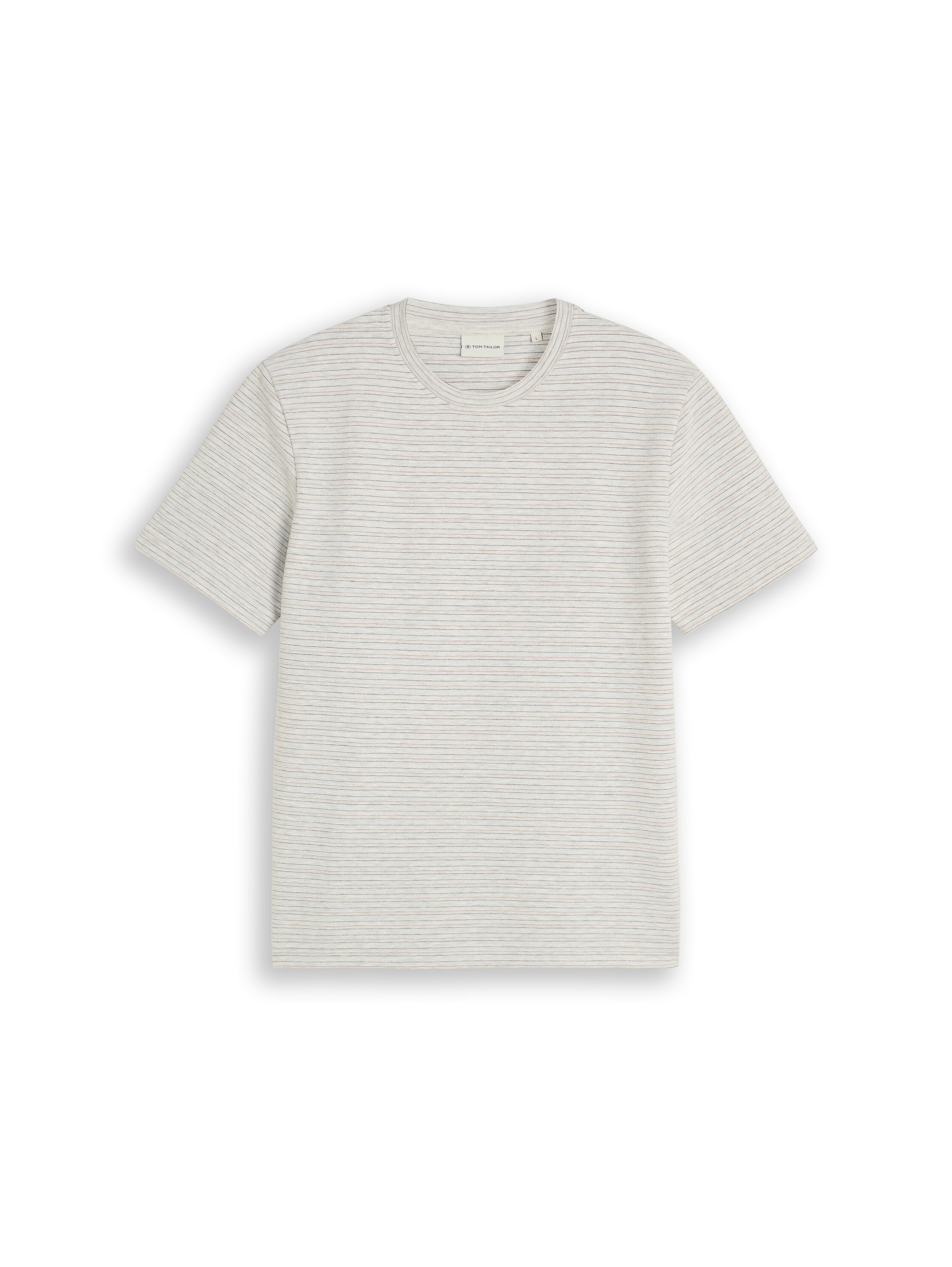 TOM TAILOR Kurzarmshirt Sommershirt mit feinen Streifen