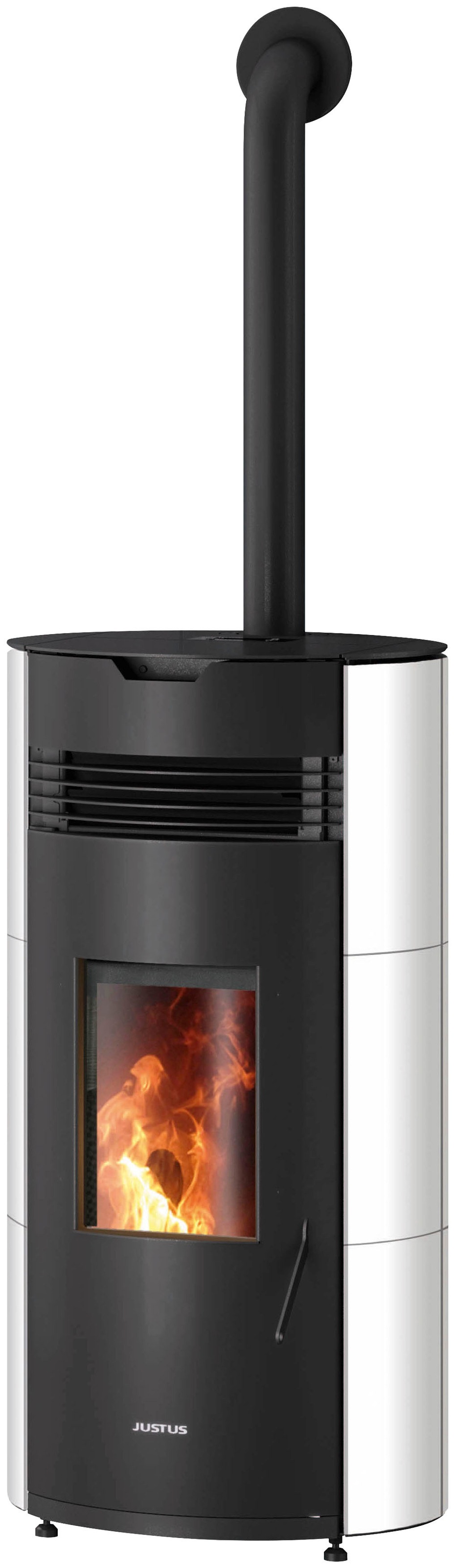 JUSTUS Pelletofen »Norta« 1 Stk. tlg. Schwarz