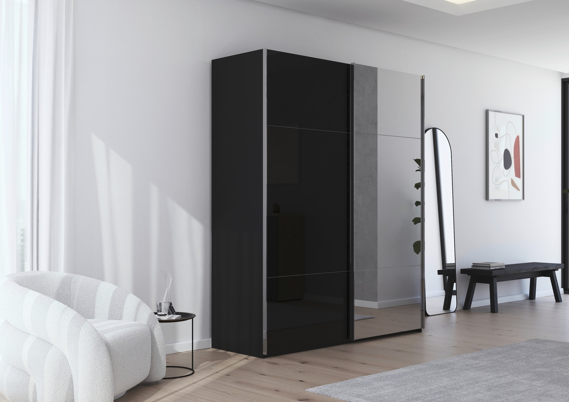 rauch Schwebetürenschrank "Kleiderschrank Schrank Garderobe Schlafzimmersch günstig online kaufen