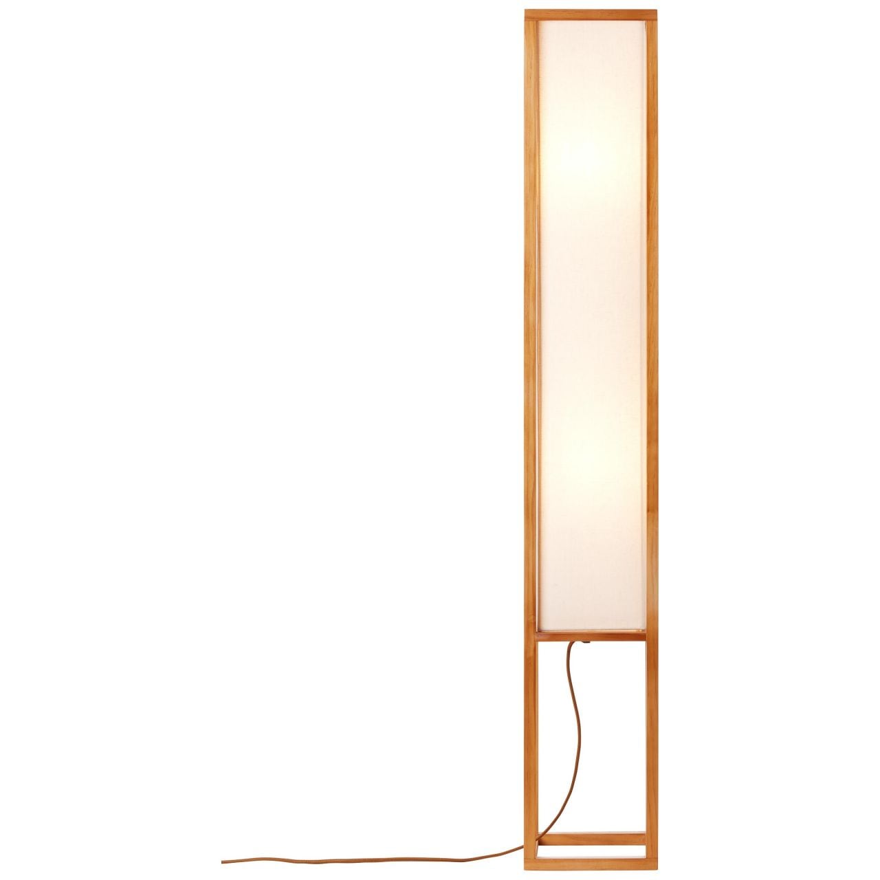 Brilliant Stehlampe »Seaside«, 1 flammig, Leuchtmittel E27 | ohne Leuchtmittel, natur/weiß