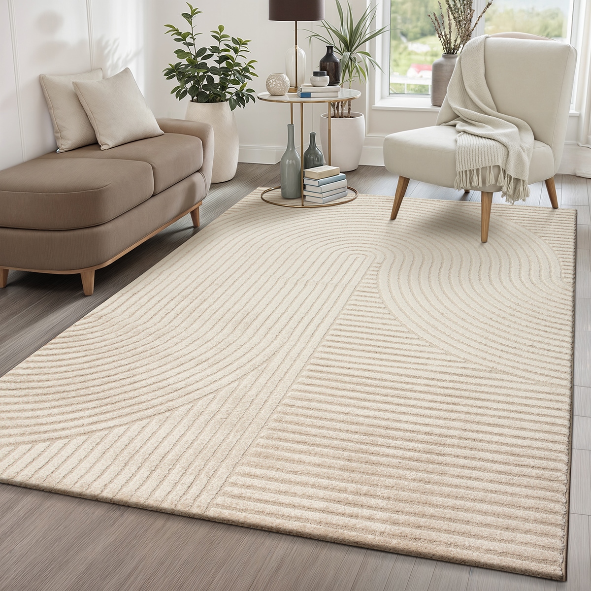 the carpet Teppich »Everest« rechteckig 14 mm Höhe moderner Wohnzimmer Tepp günstig online kaufen