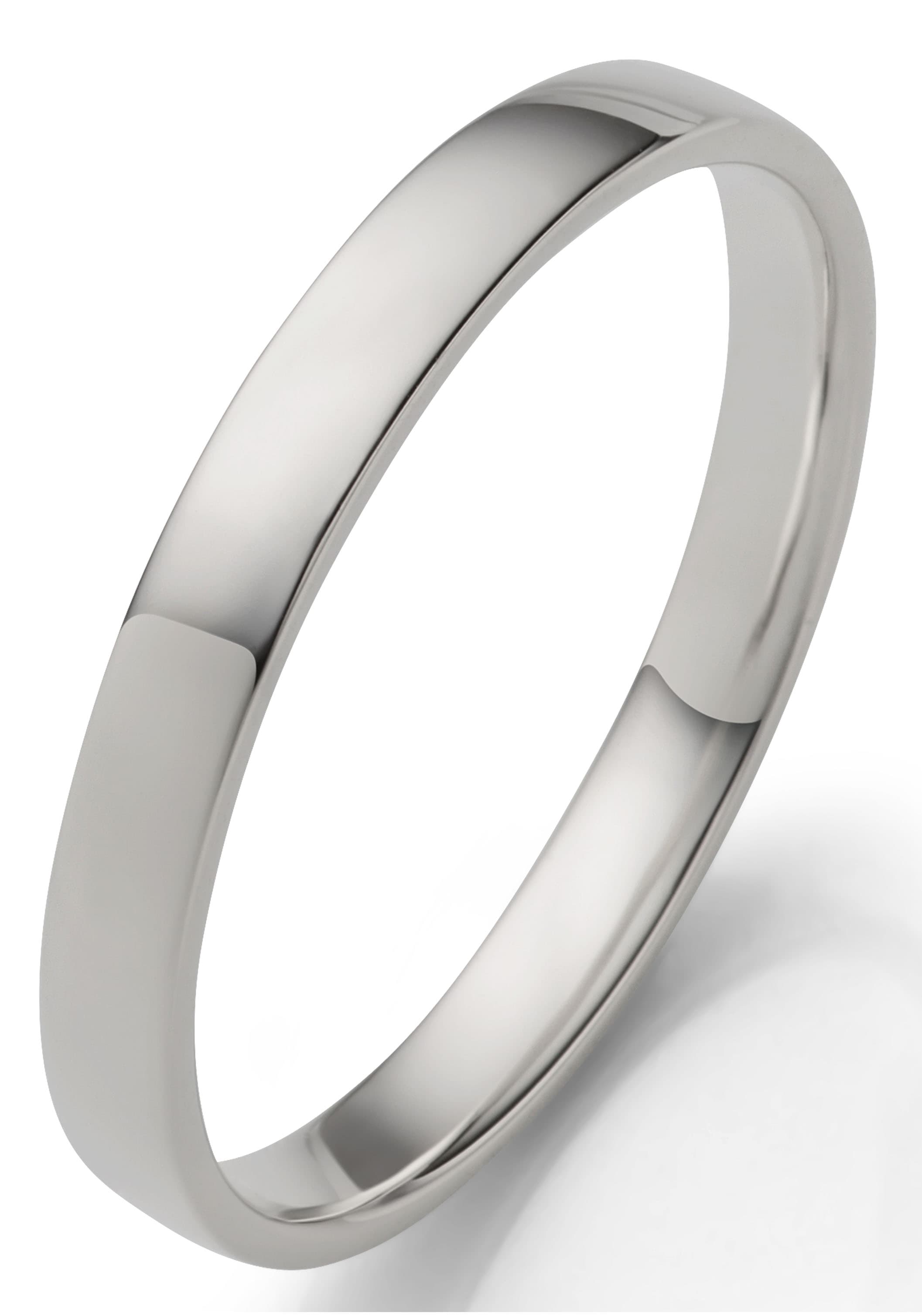 Firetti Trauring »Schmuck Geschenk Hochzeit Ehering "LIEBE"«, Made in Germany - wahlweise mit oder ohne Zirkonia (synth.)