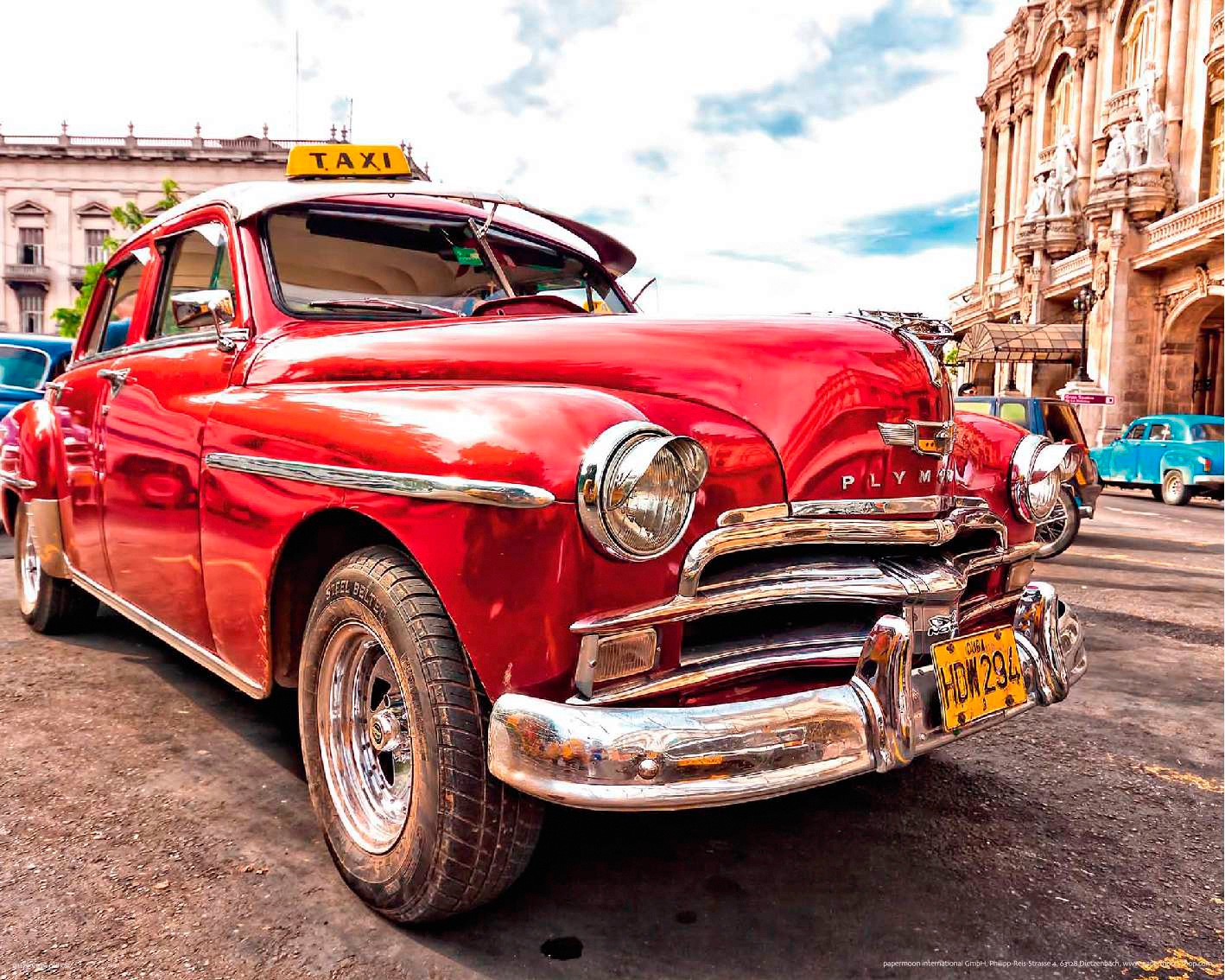 Papermoon Fototapete »Old Cuba Car«
